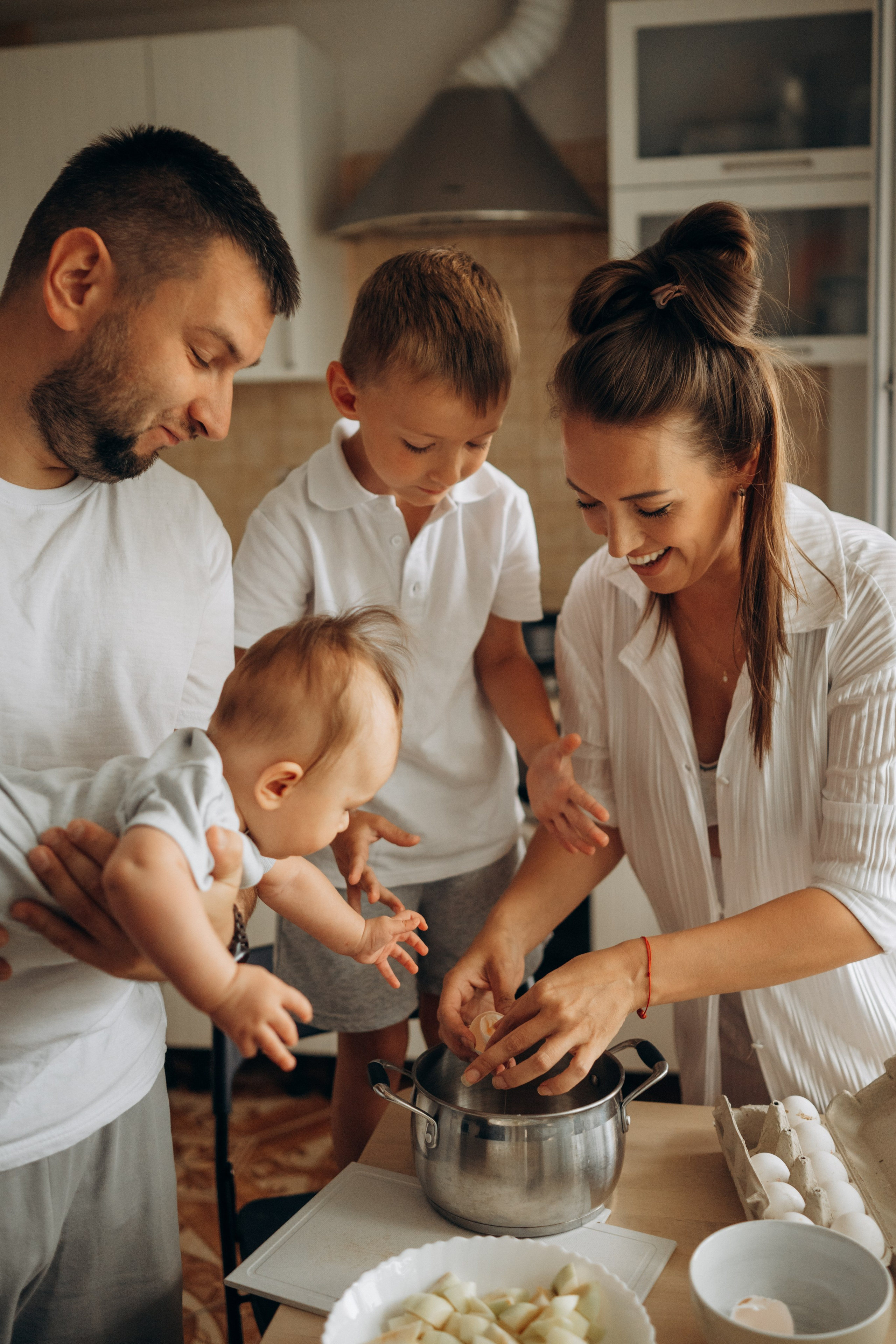 Печем пирог. Семейный и женский фотограф Вероника Никкор