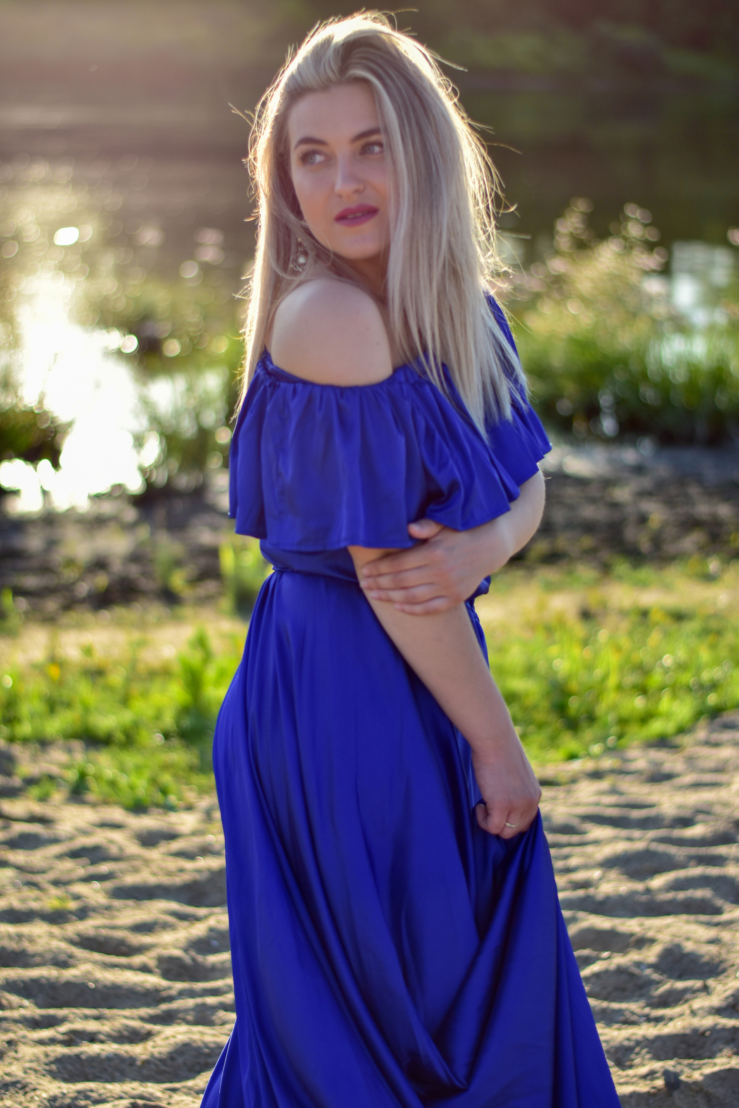 В красивом платье в Бунырёво. Елена Рязанцева Ваш фотограф в городе Тула