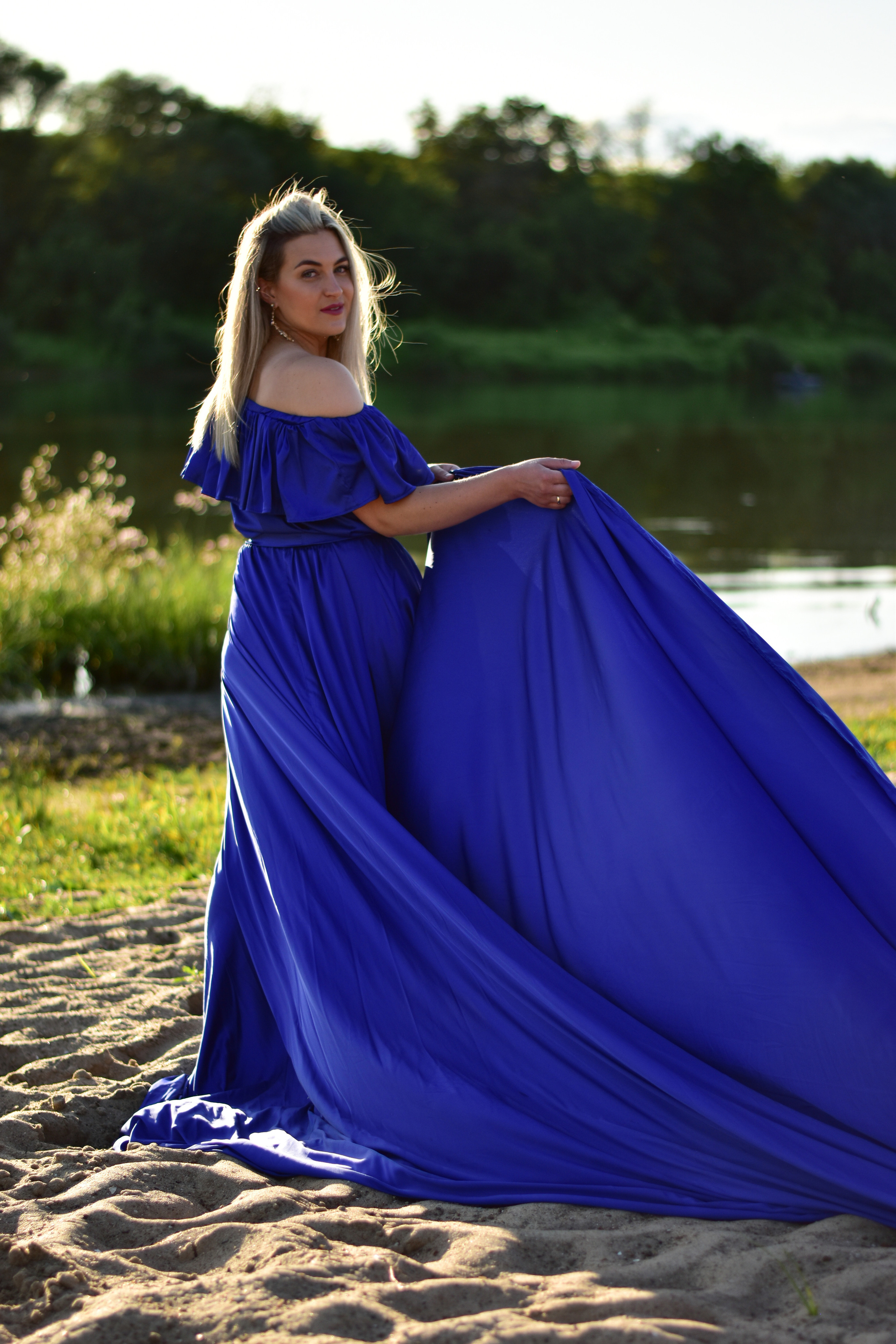 В красивом платье в Бунырёво. Елена Рязанцева Ваш фотограф в городе Тула