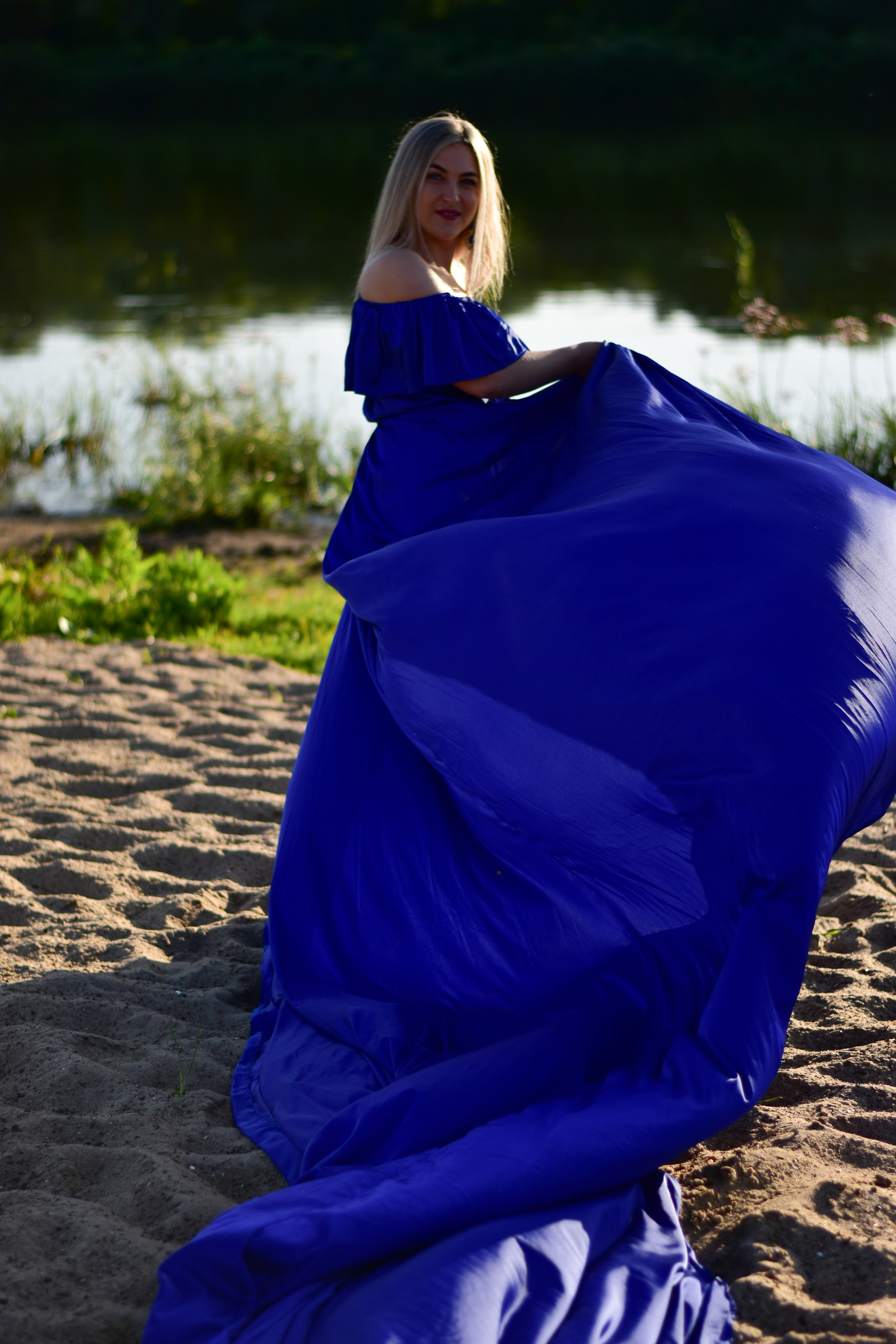 В красивом платье в Бунырёво. Елена Рязанцева Ваш фотограф в городе Тула