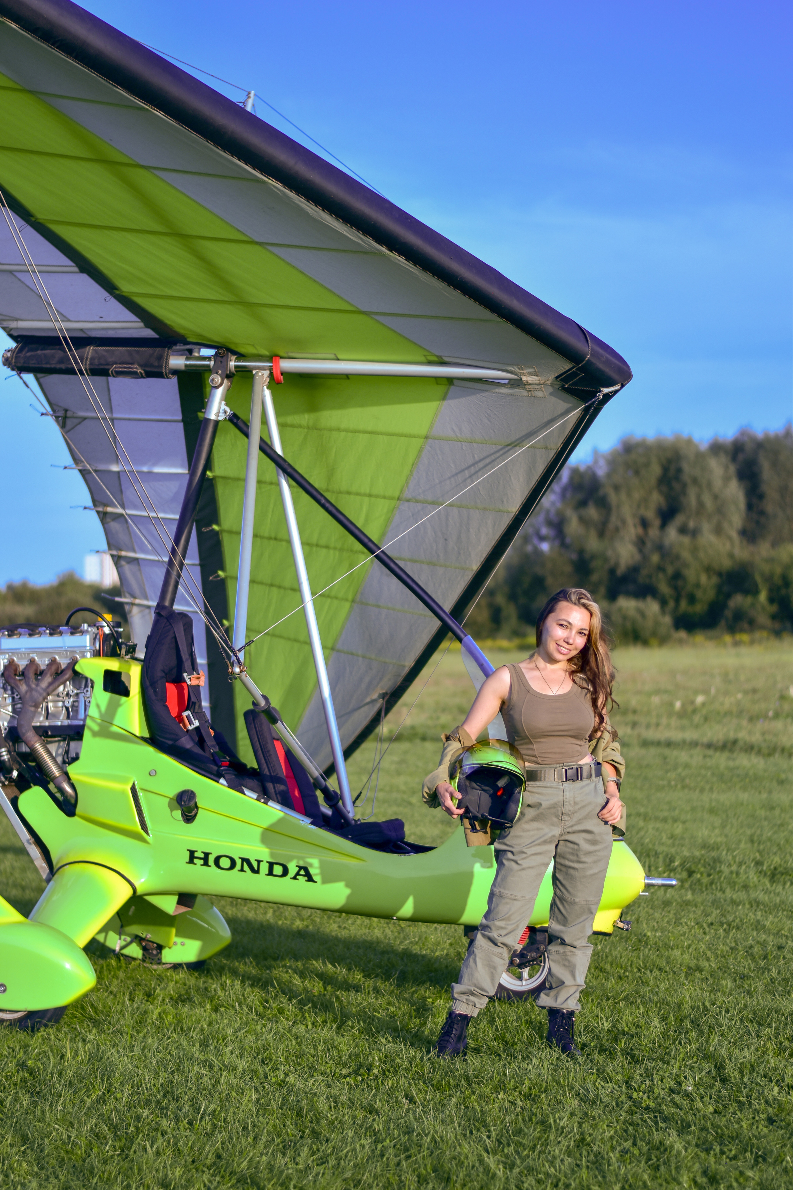 Небо. Самолет. Девушка. Елена Рязанцева Ваш фотограф в городе Тула
