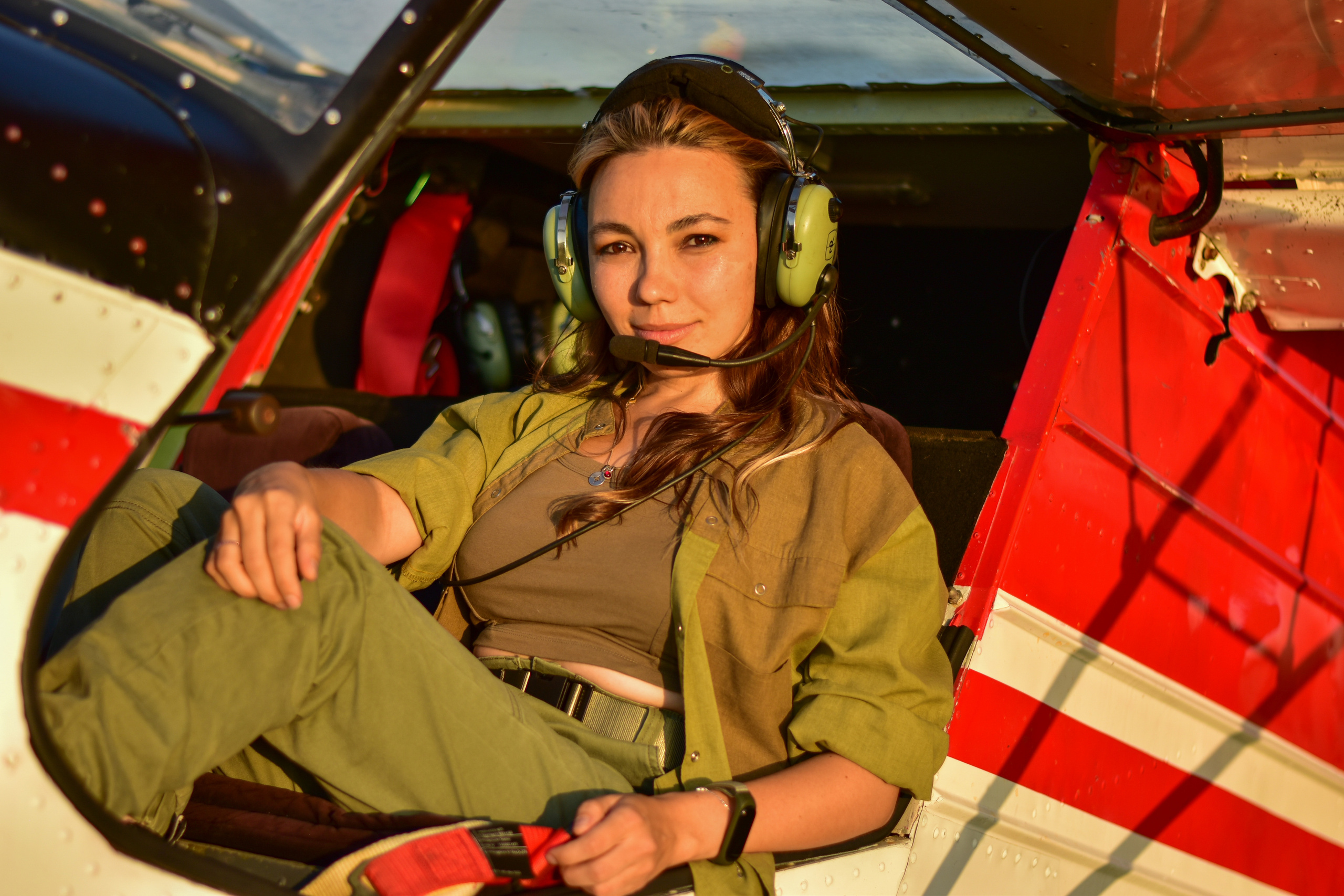 Небо. Самолет. Девушка. Елена Рязанцева Ваш фотограф в городе Тула