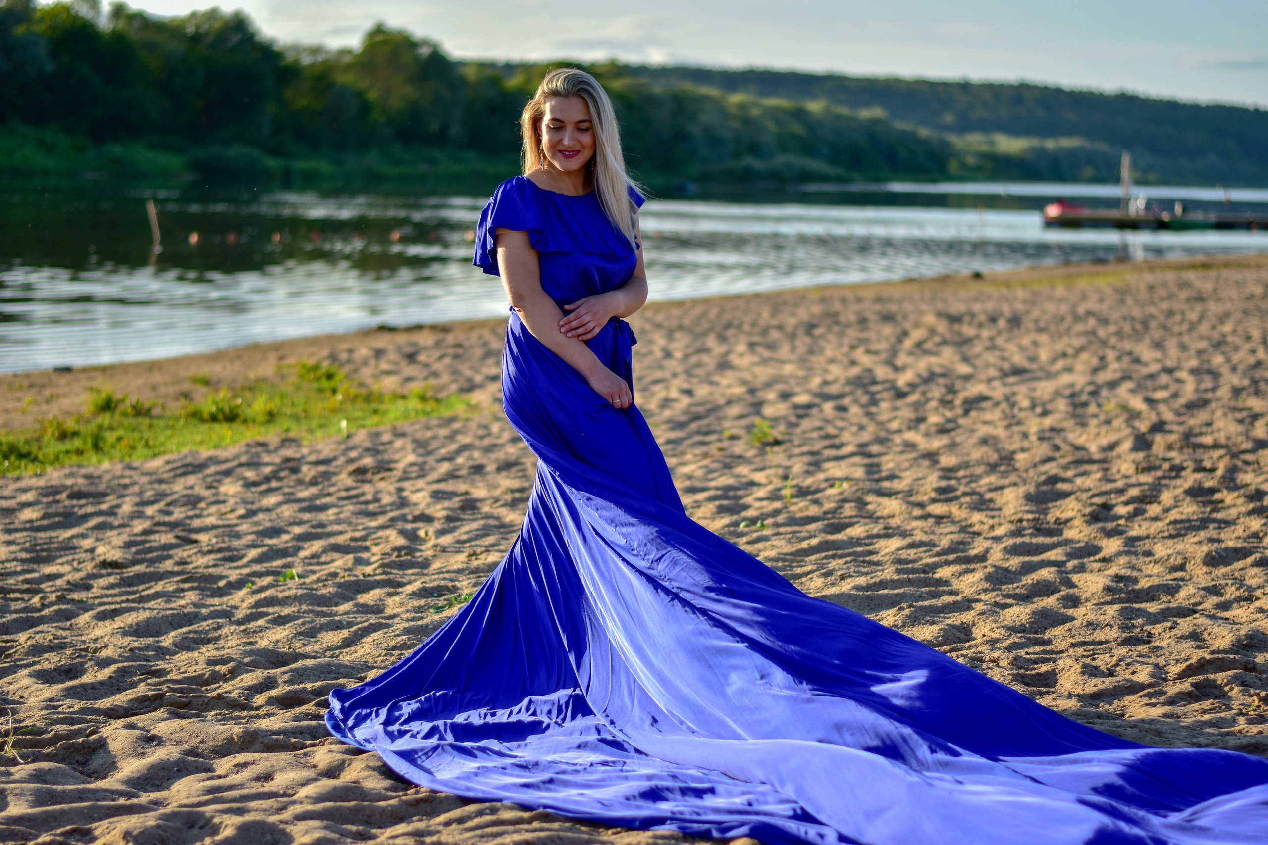 В красивом платье в Бунырёво. Елена Рязанцева Ваш фотограф в городе Тула