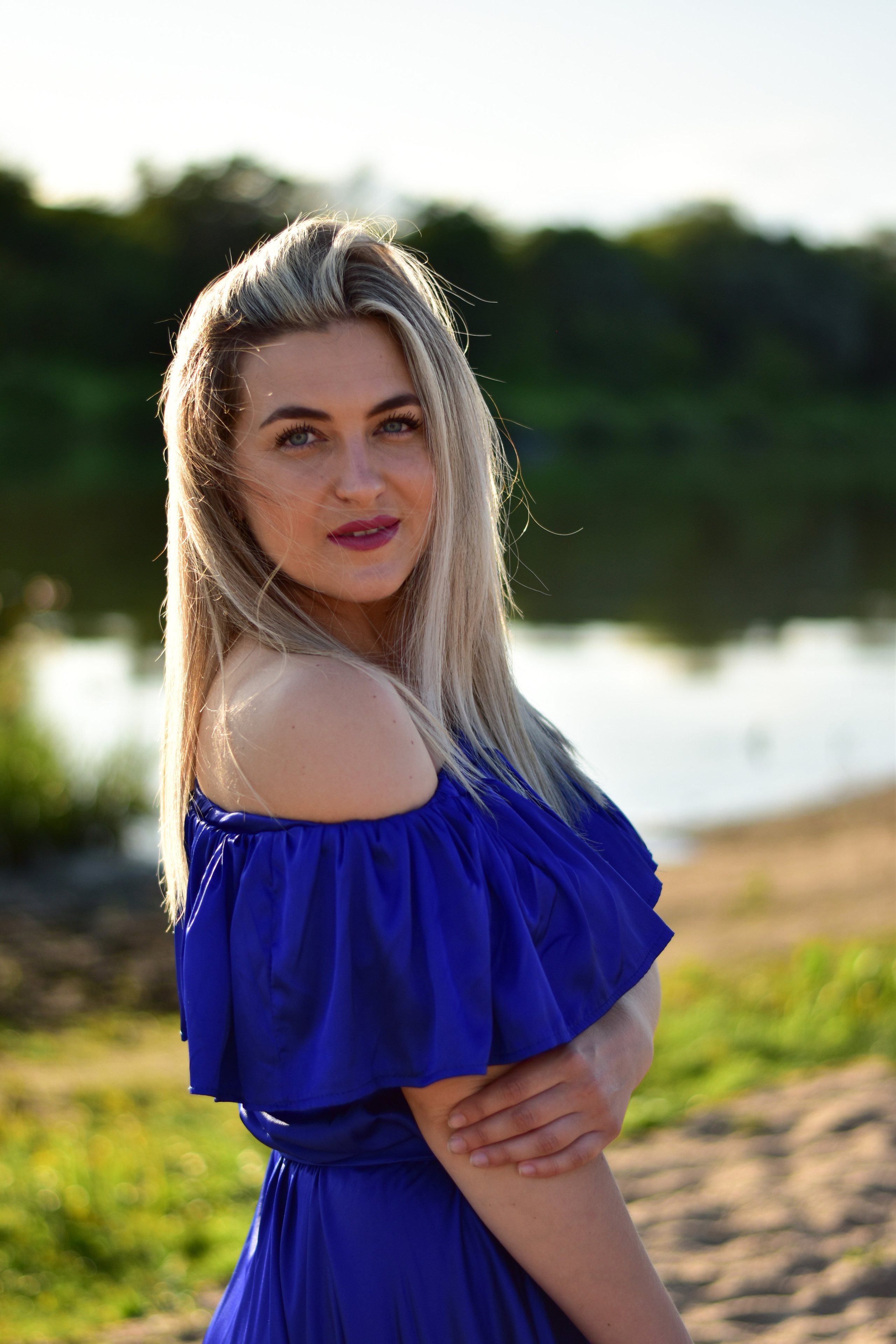 В красивом платье в Бунырёво. Елена Рязанцева Ваш фотограф в городе Тула