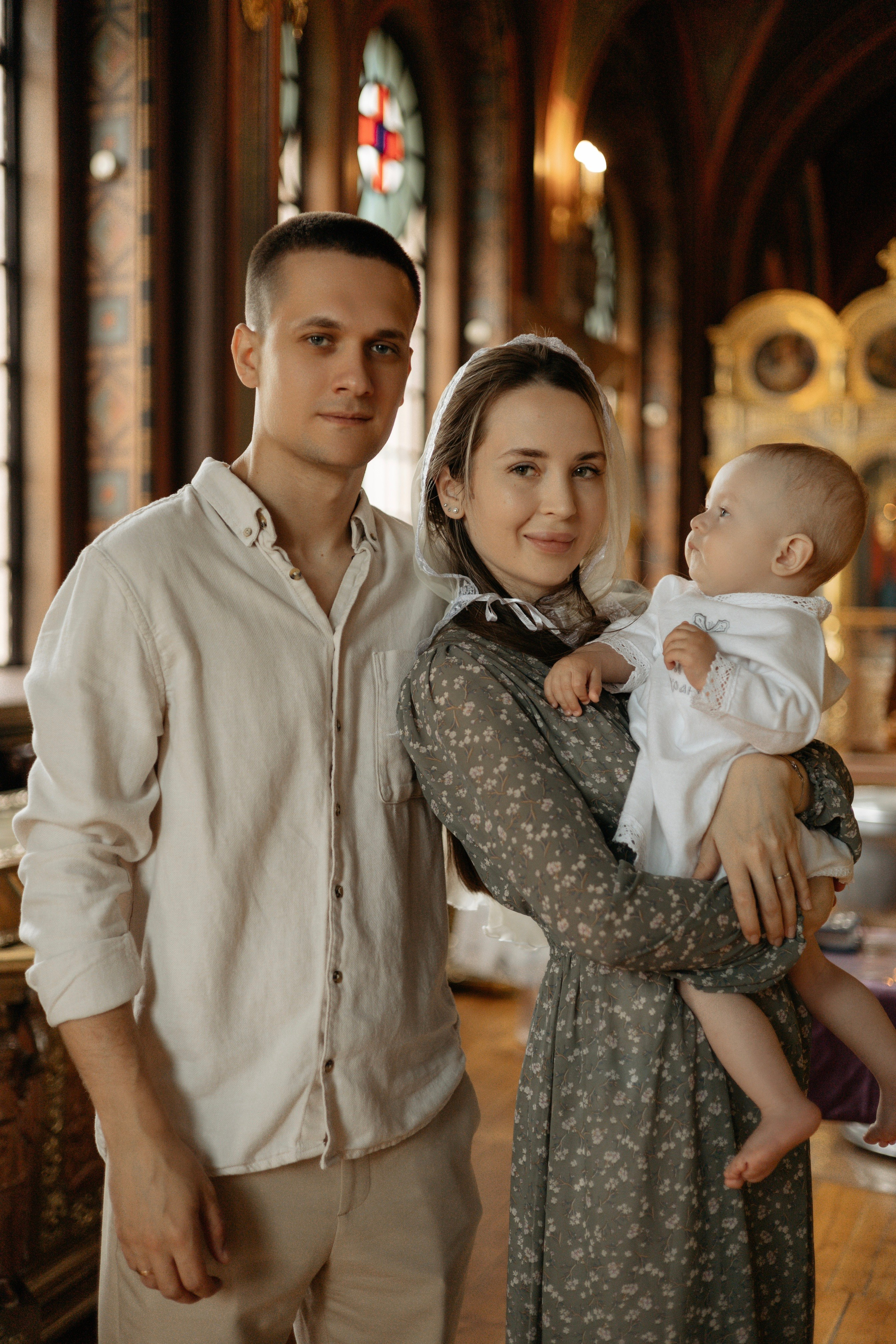 Крещение Артёма. Самый теплый фотограф в Краснодаре Рябоконь Ксения