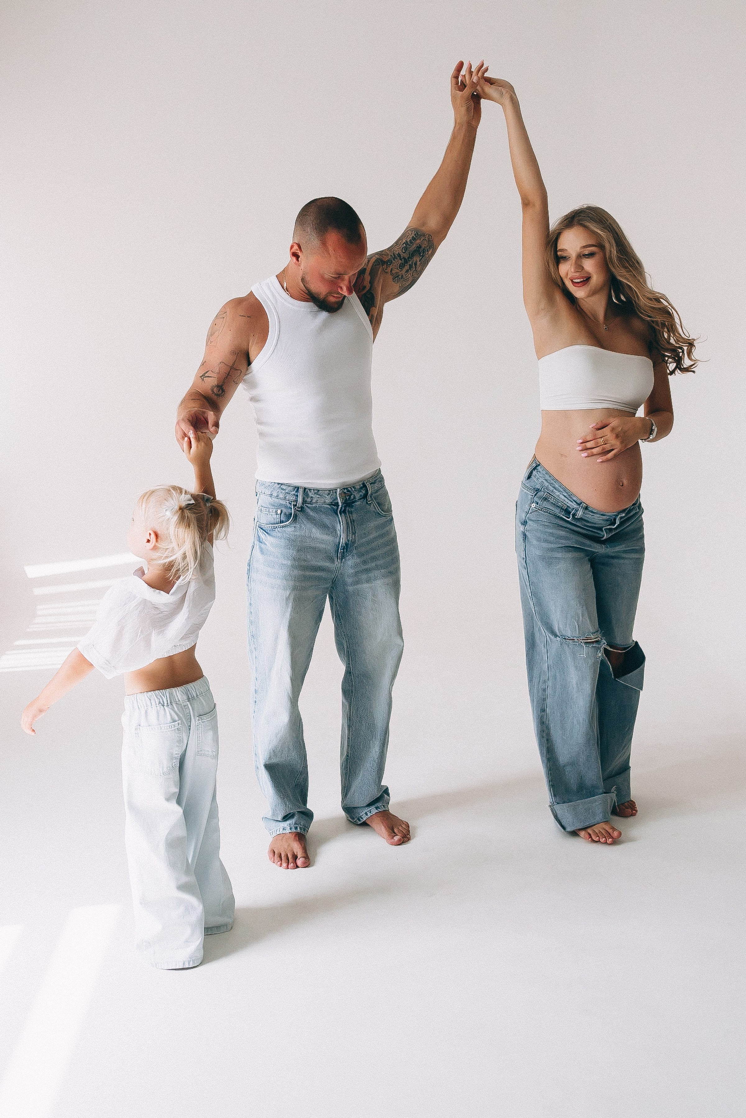 Артем Настя и Николь. Семейный фотограф в Волгодонске Краченцева Анна