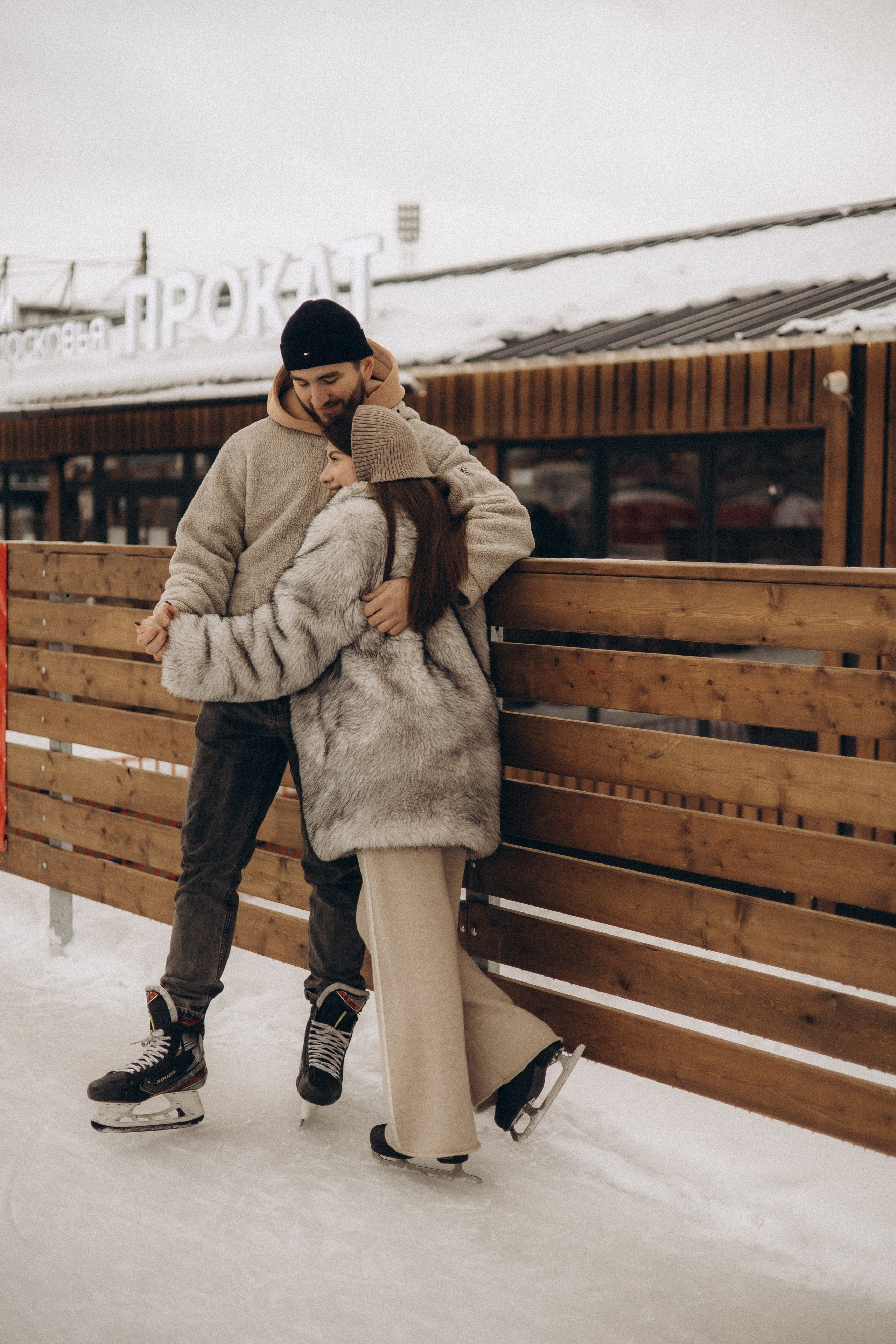 Любовь на льду. Семейный фотограф в Москве Аникина Наталья