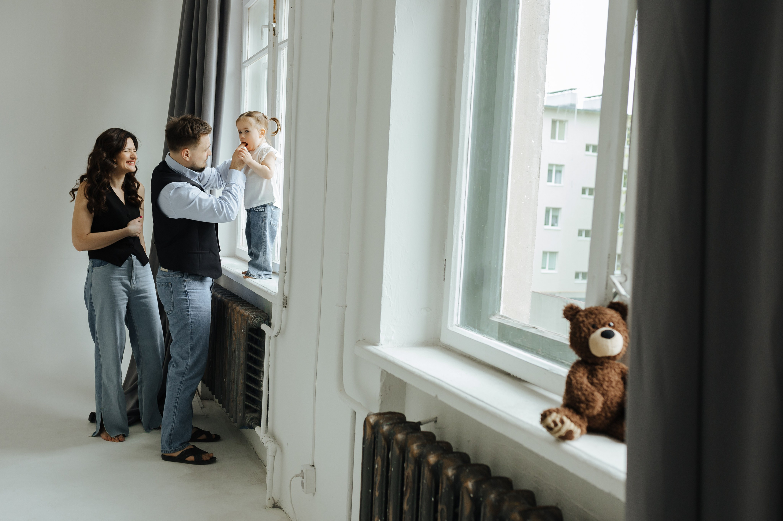 Трое в студии. Свадебный и семейный фотограф в Белгороде Юлия Першина