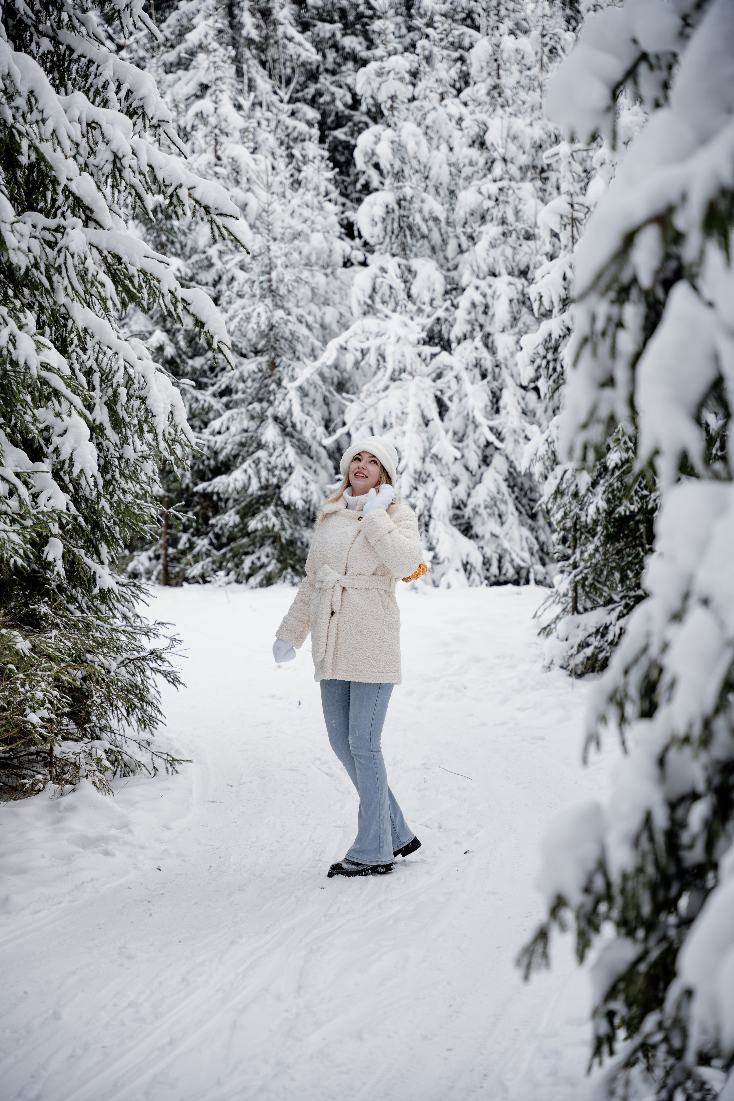 Лесная зимняя любовь