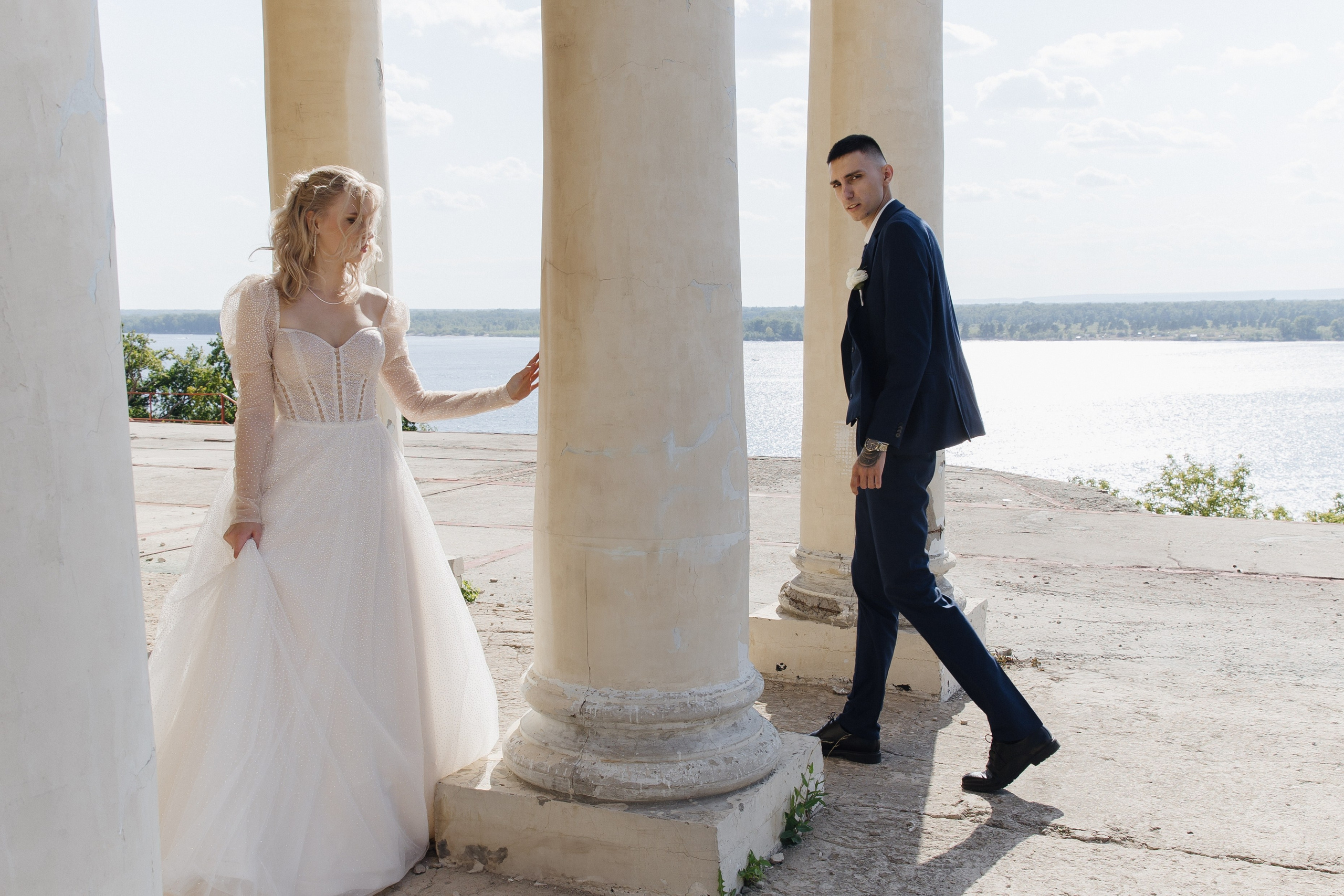 Свадебная съёмка в Самаре. Михаил и Юлия. Семейный и свадебный фотограф Viva Photo