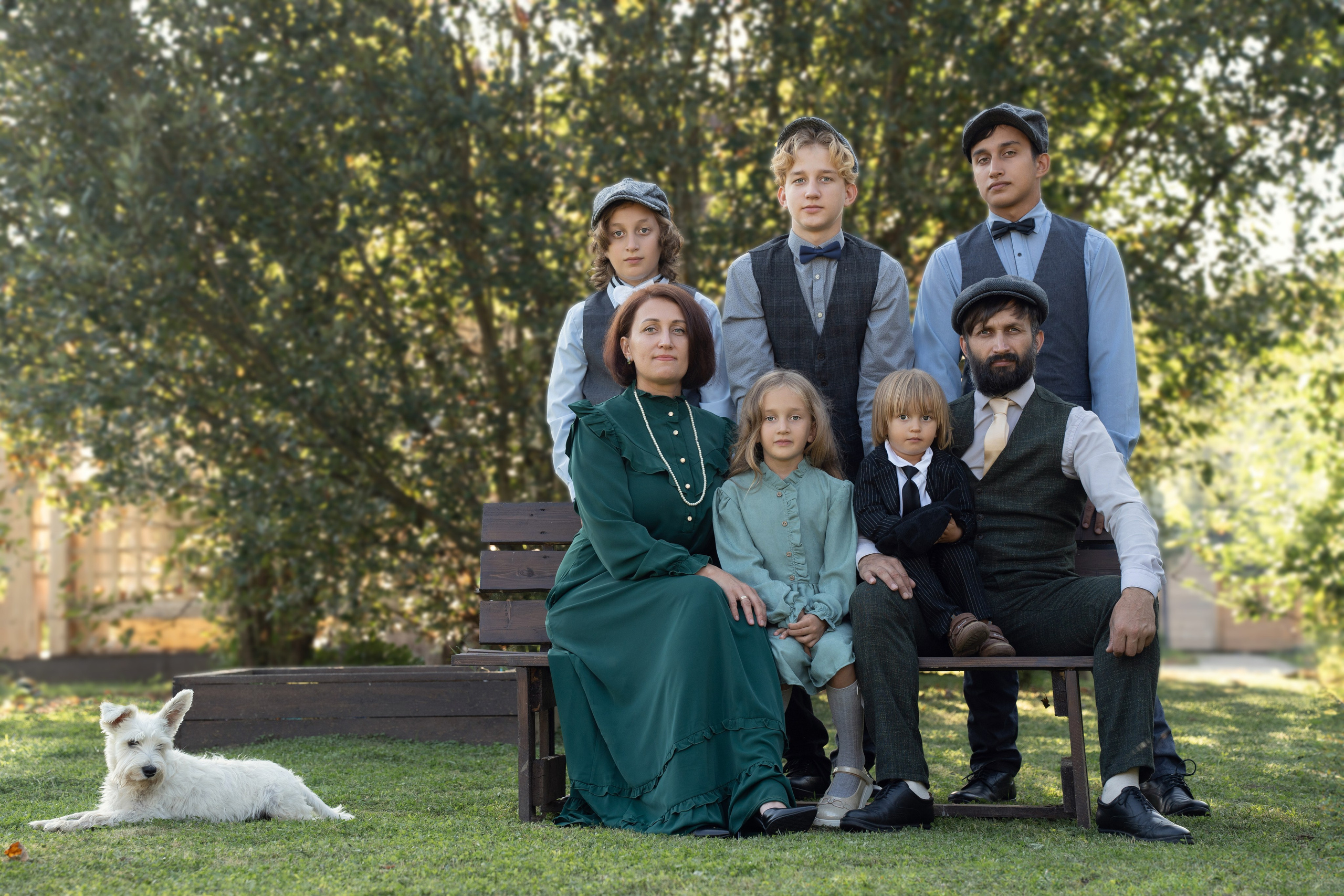 Семейная фотосессия в доме