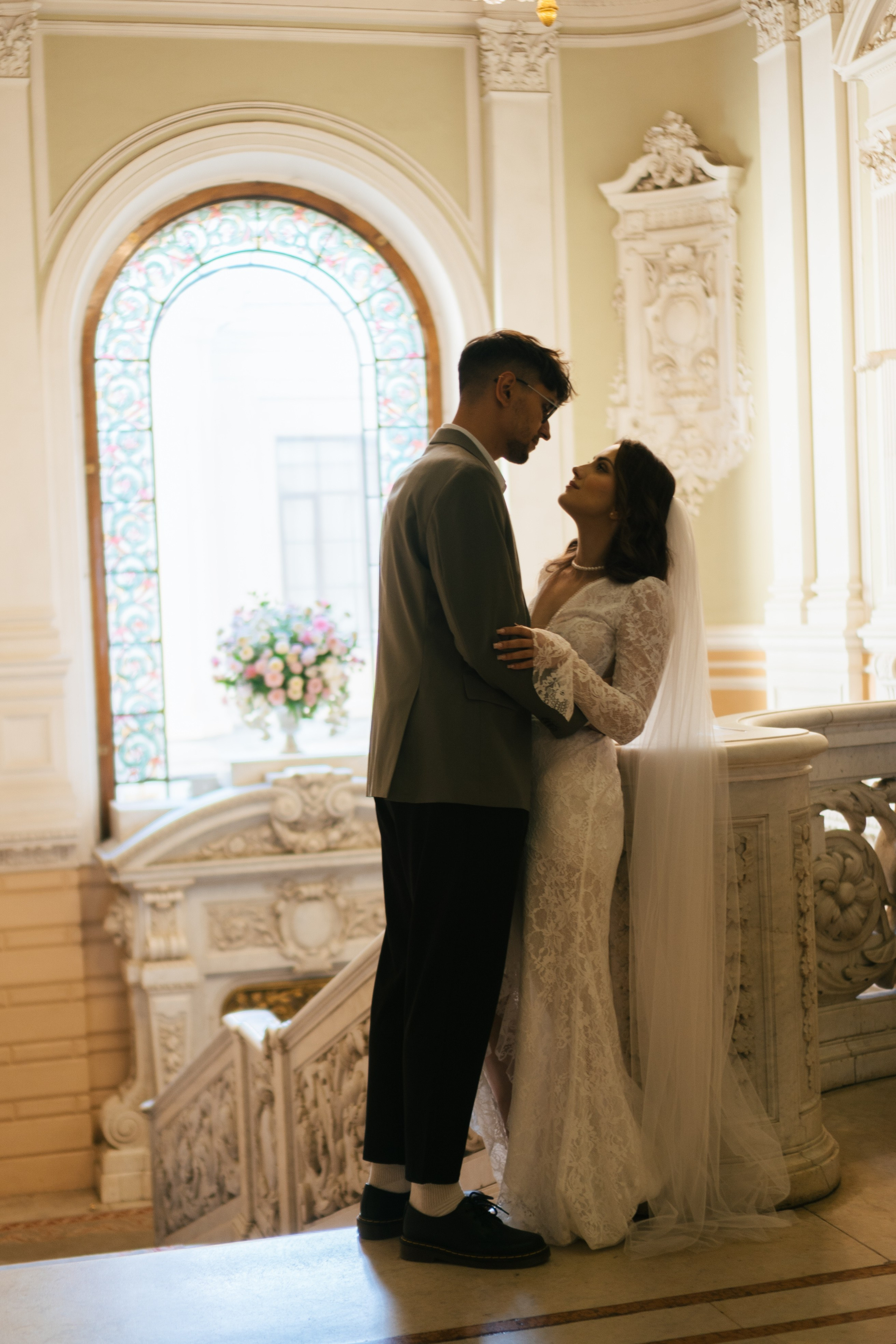 СВАДЕБНАЯ СЬЕМКА В ПЕРВОМ ДВОРЦЕ БРАКОСОЧЕТАНИЯ. Профессиональный фотограф, Санкт-Петербург — Виктория Богомолова