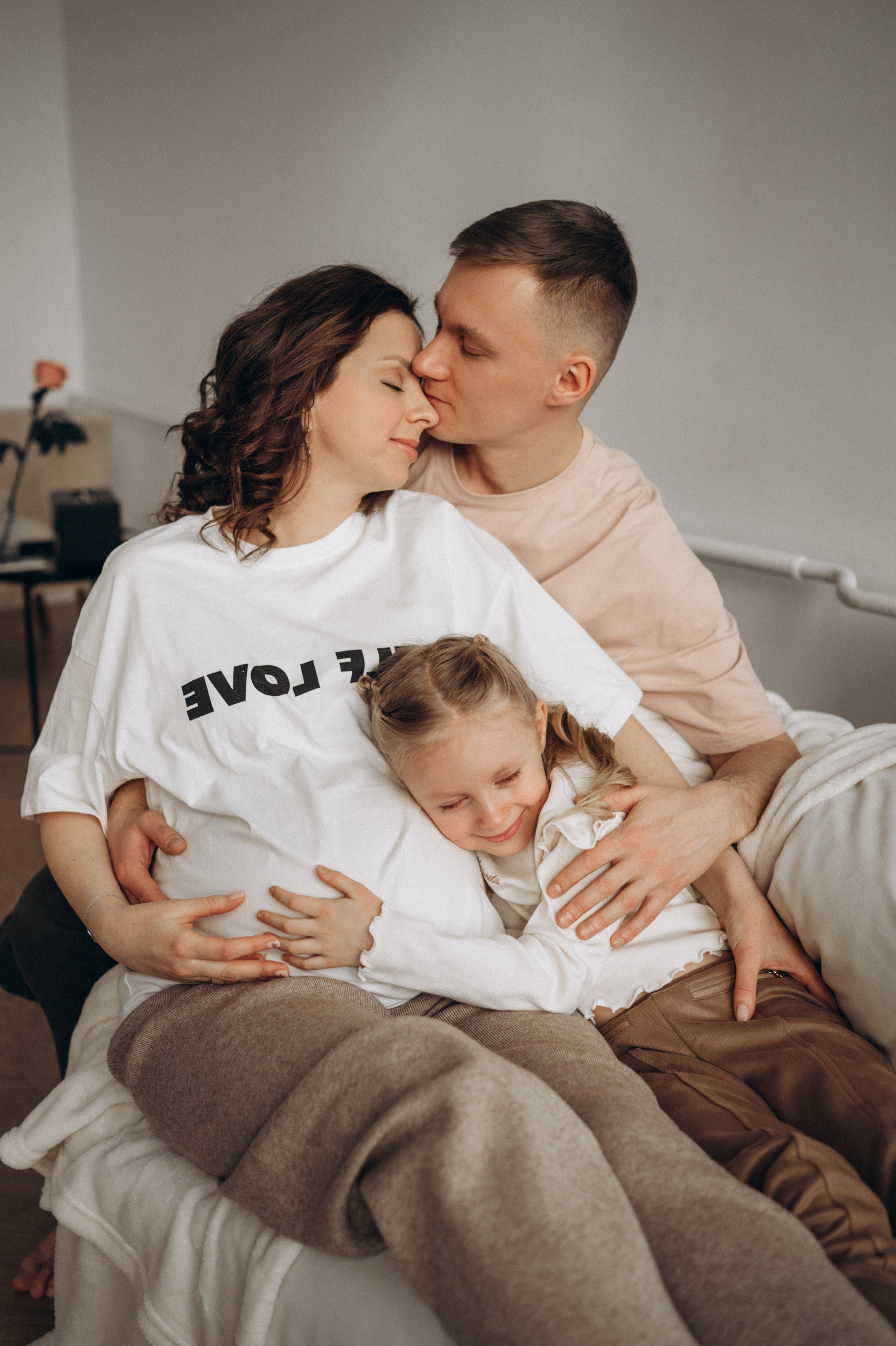 Никита, Янина и Зоя в ожидании). Фотограф Горбенко Анна