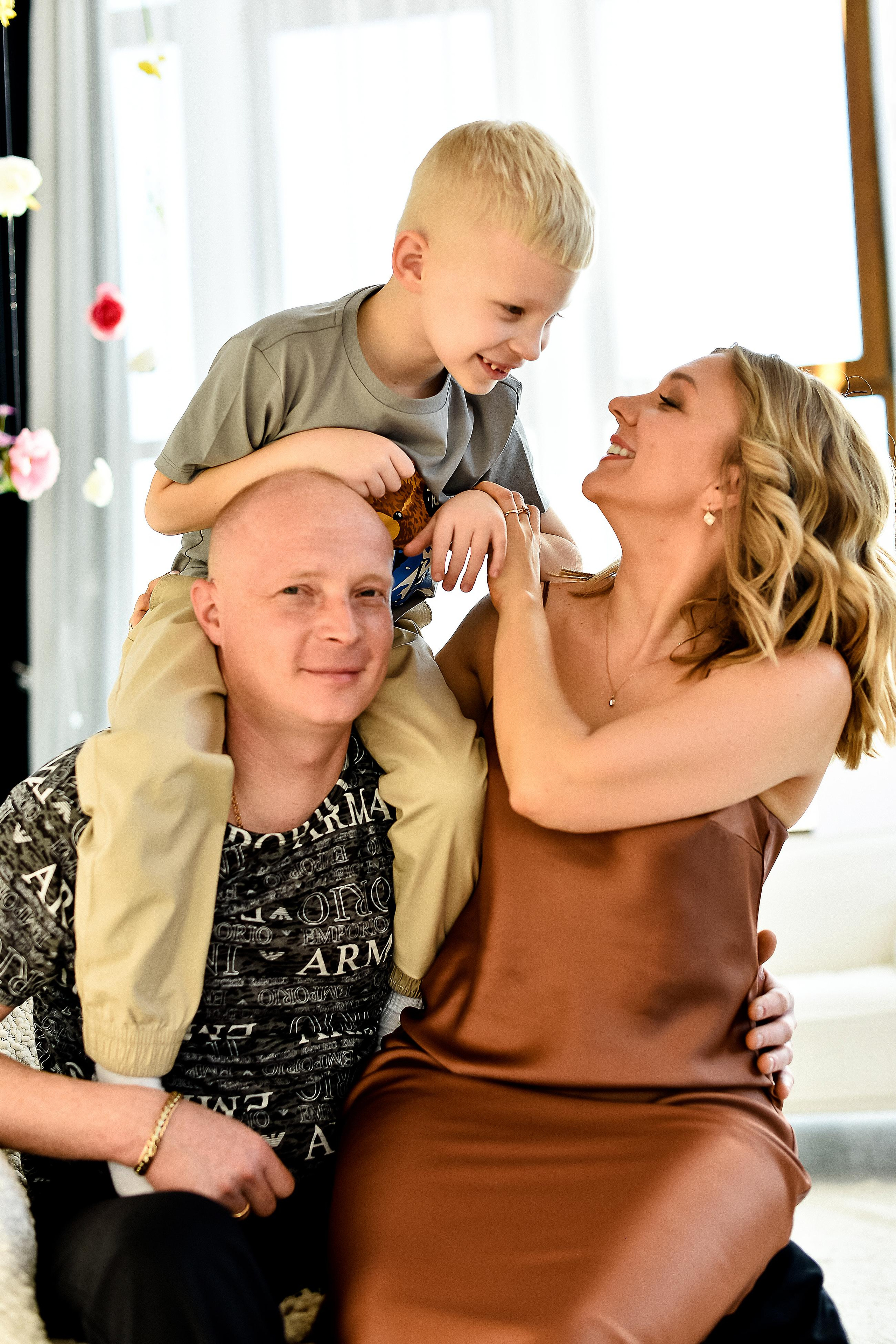 Семья Анны, Дмитрия и Егора