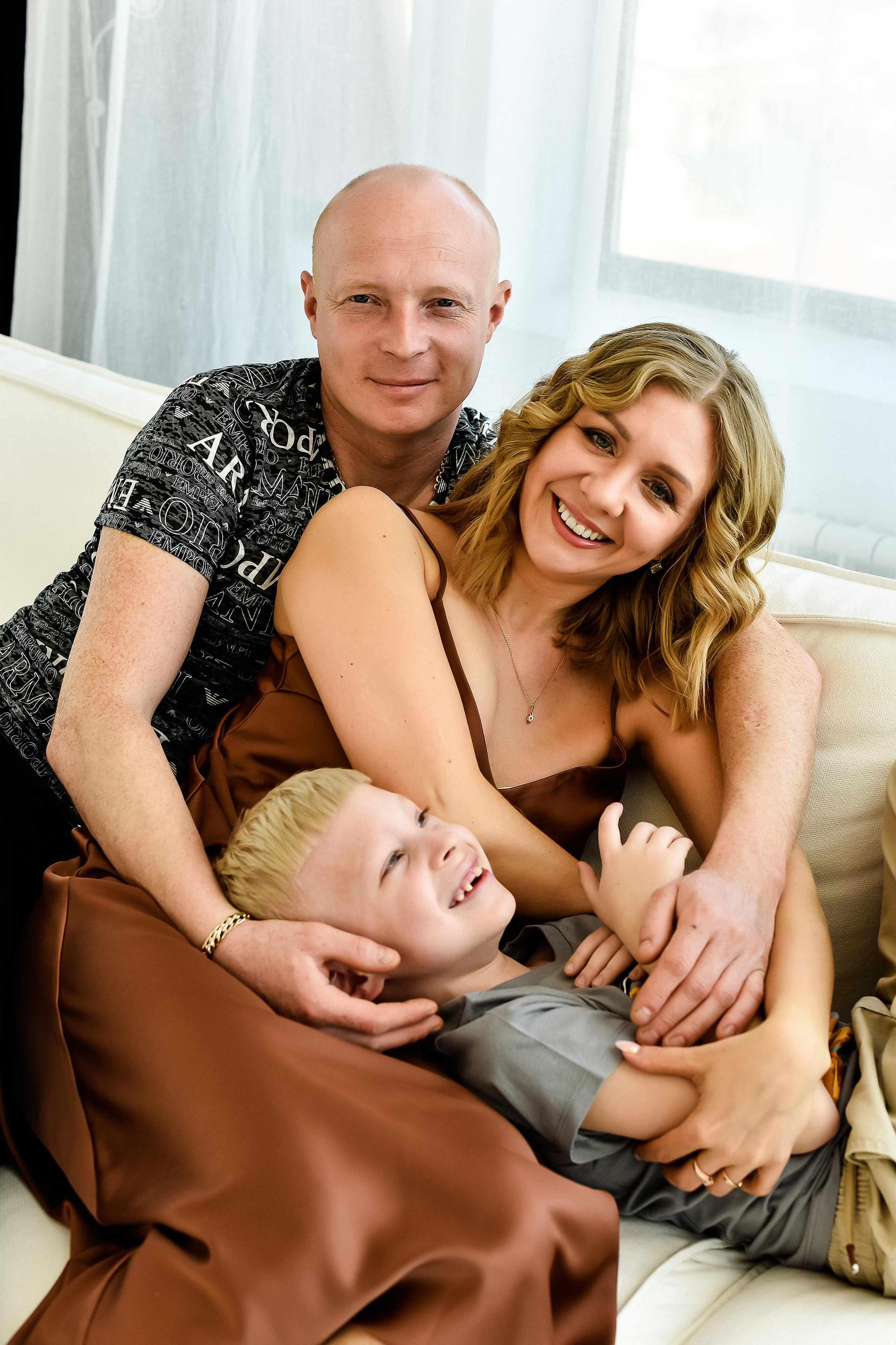 Семья Анны, Дмитрия и Егора