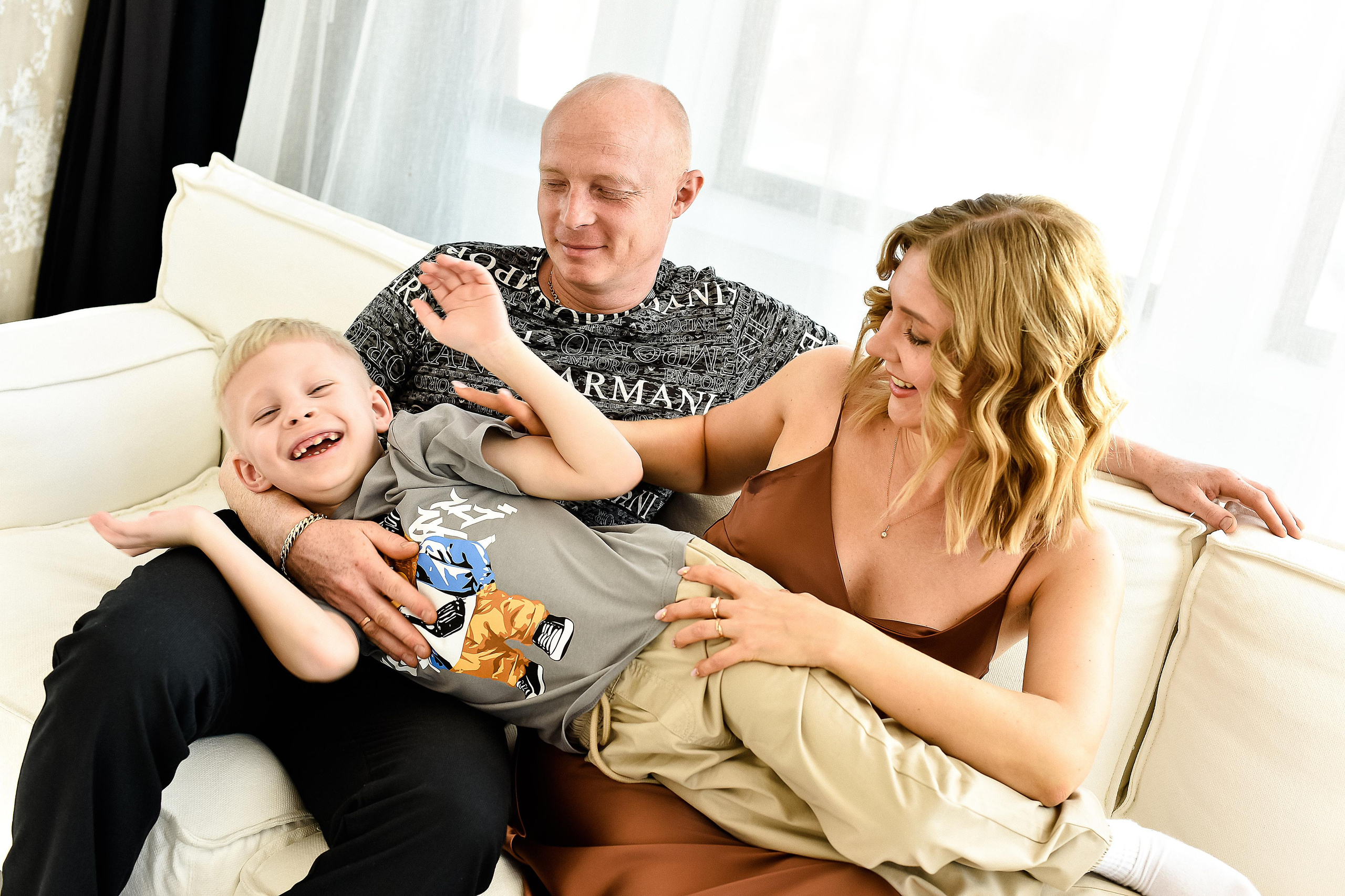 Семья Анны, Дмитрия и Егора