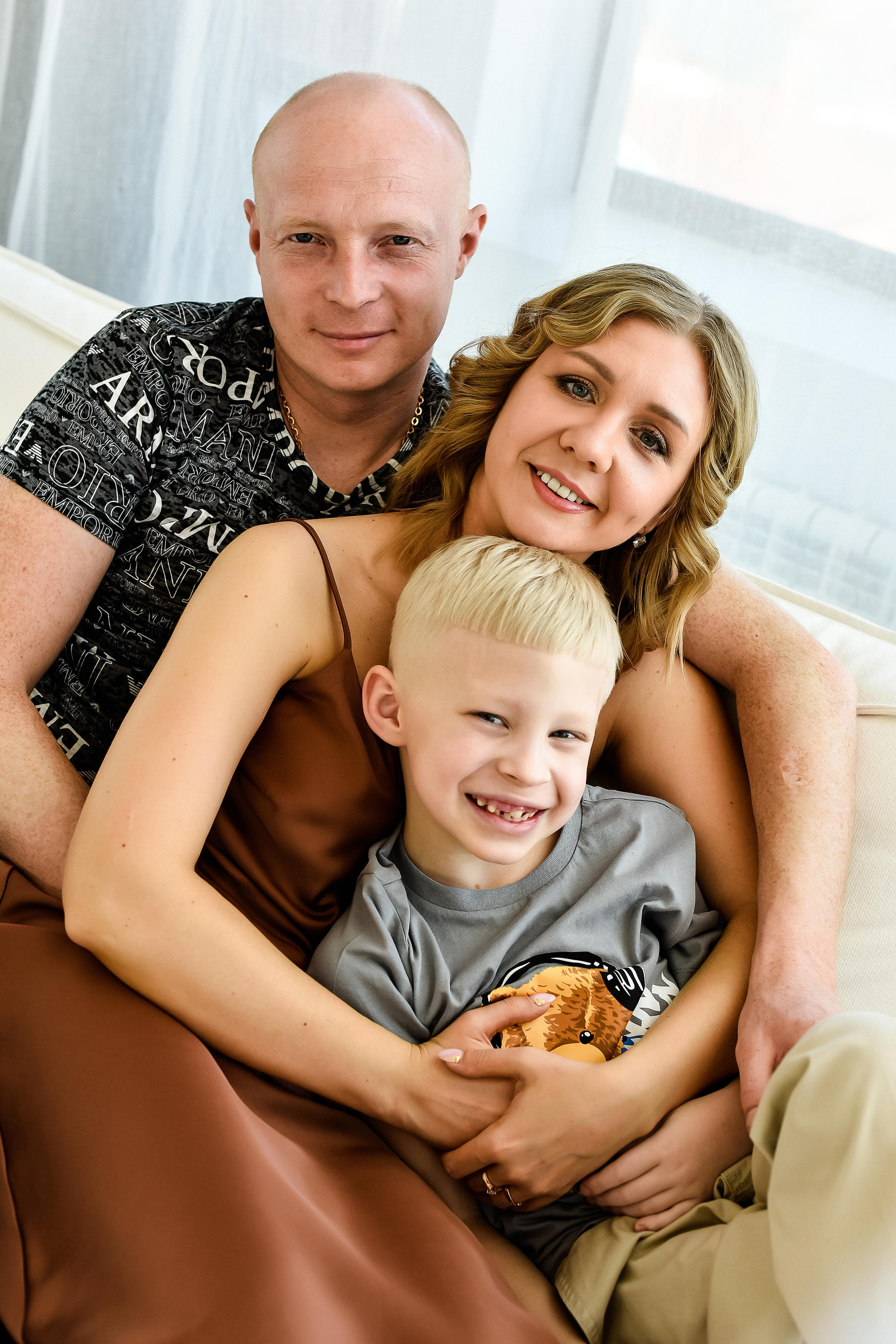 Семья Анны, Дмитрия и Егора