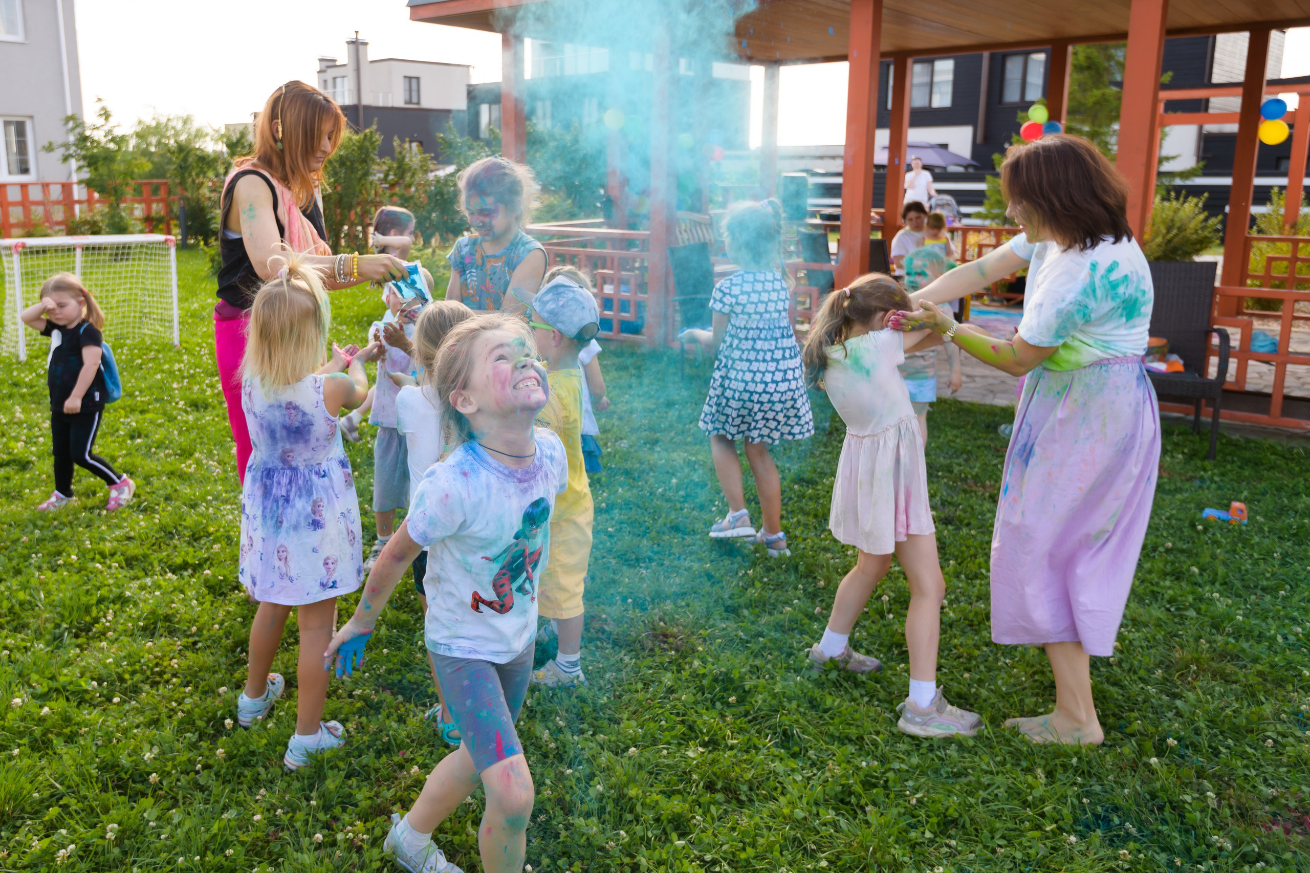 Вечеринка «Индия» в Детском садике Sunschool. Репортажный фотограф Сергей Дроздов