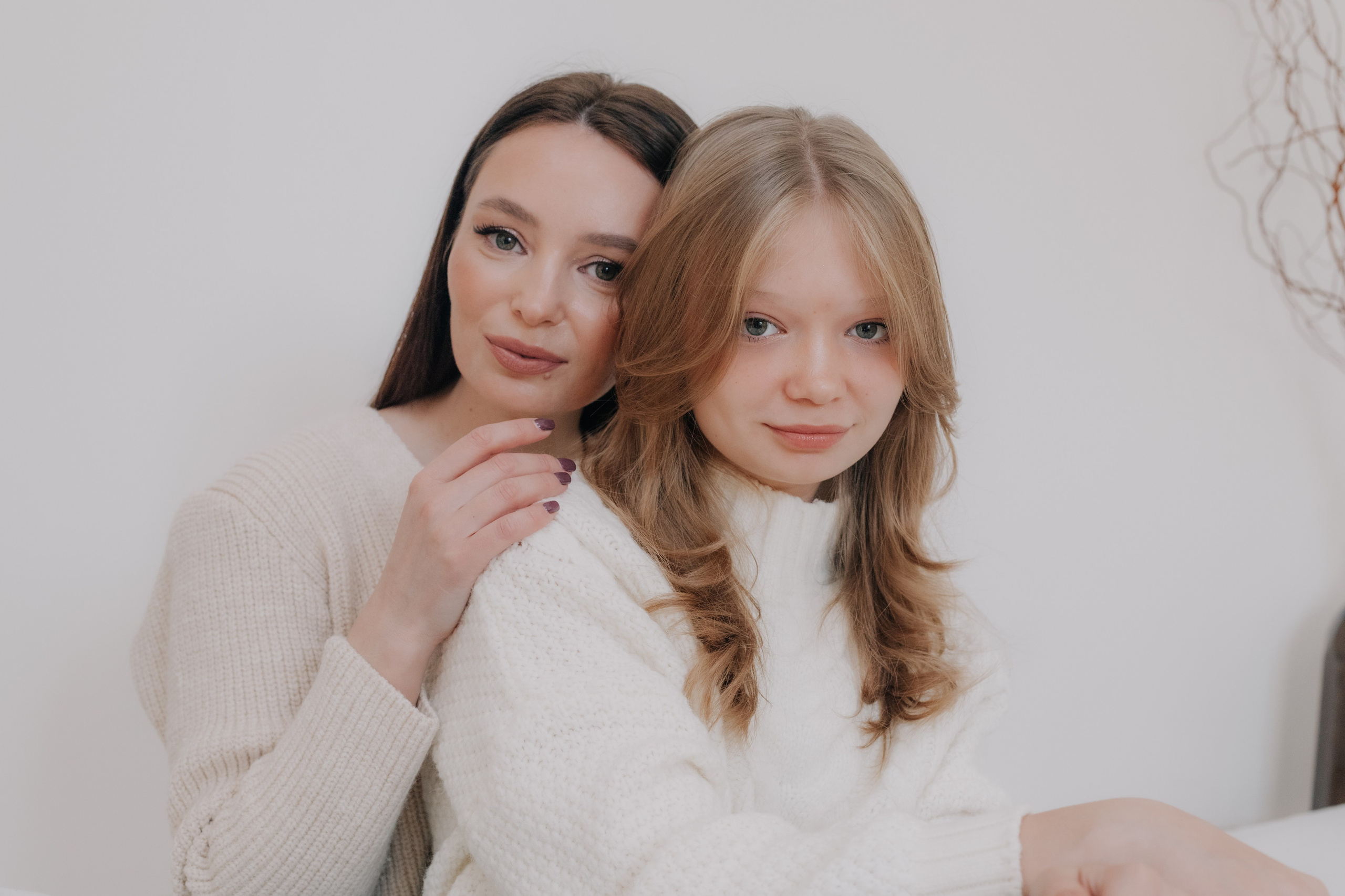 Полина и Мария (Видное студия У подруг). Семейный и свадебный фотограф Видное Москва Екатерина Пятова