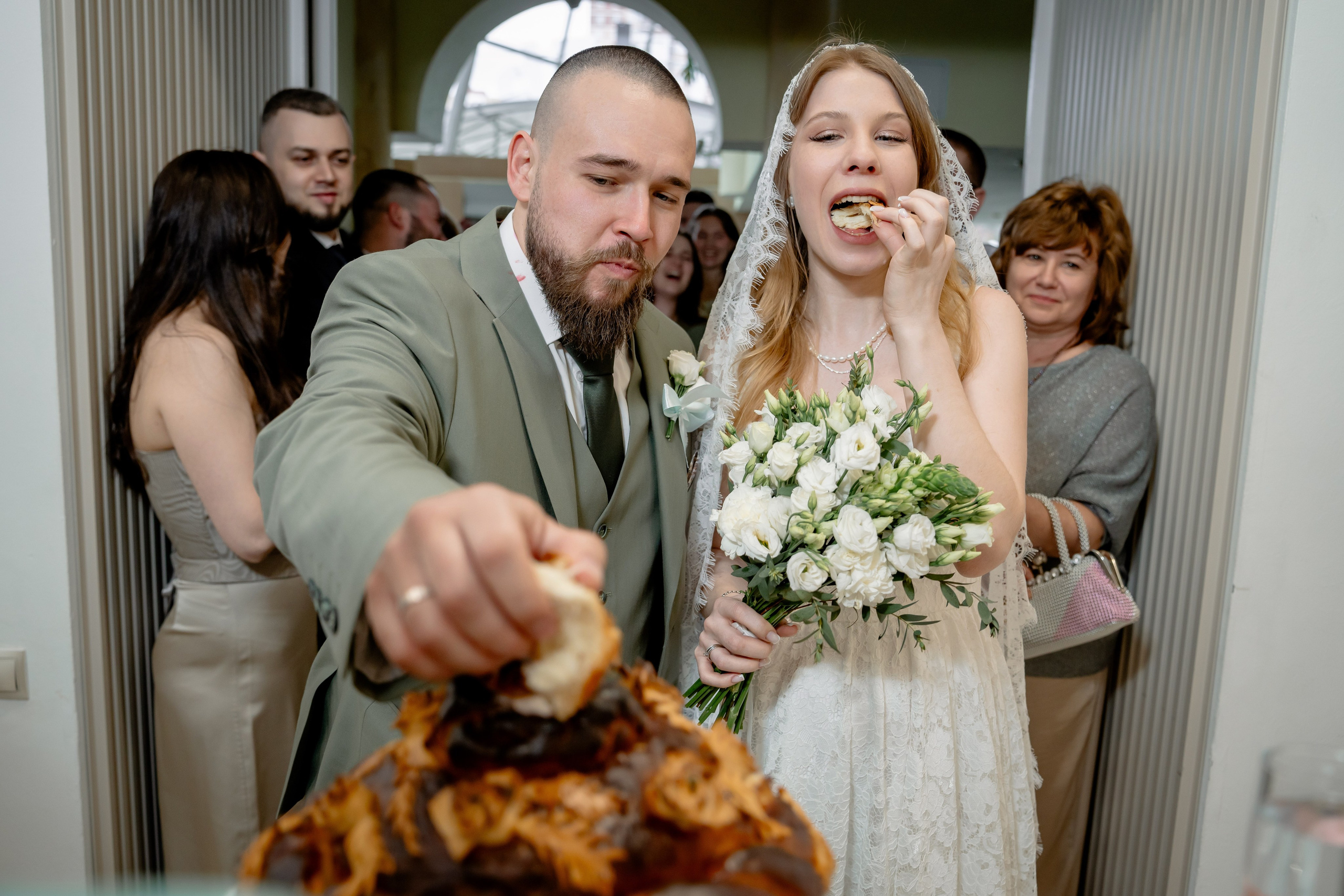 Ярослав и Дарья. Регистрация и банкет. Фотограф и видеограф в Москве и Московской области Мария Вишня