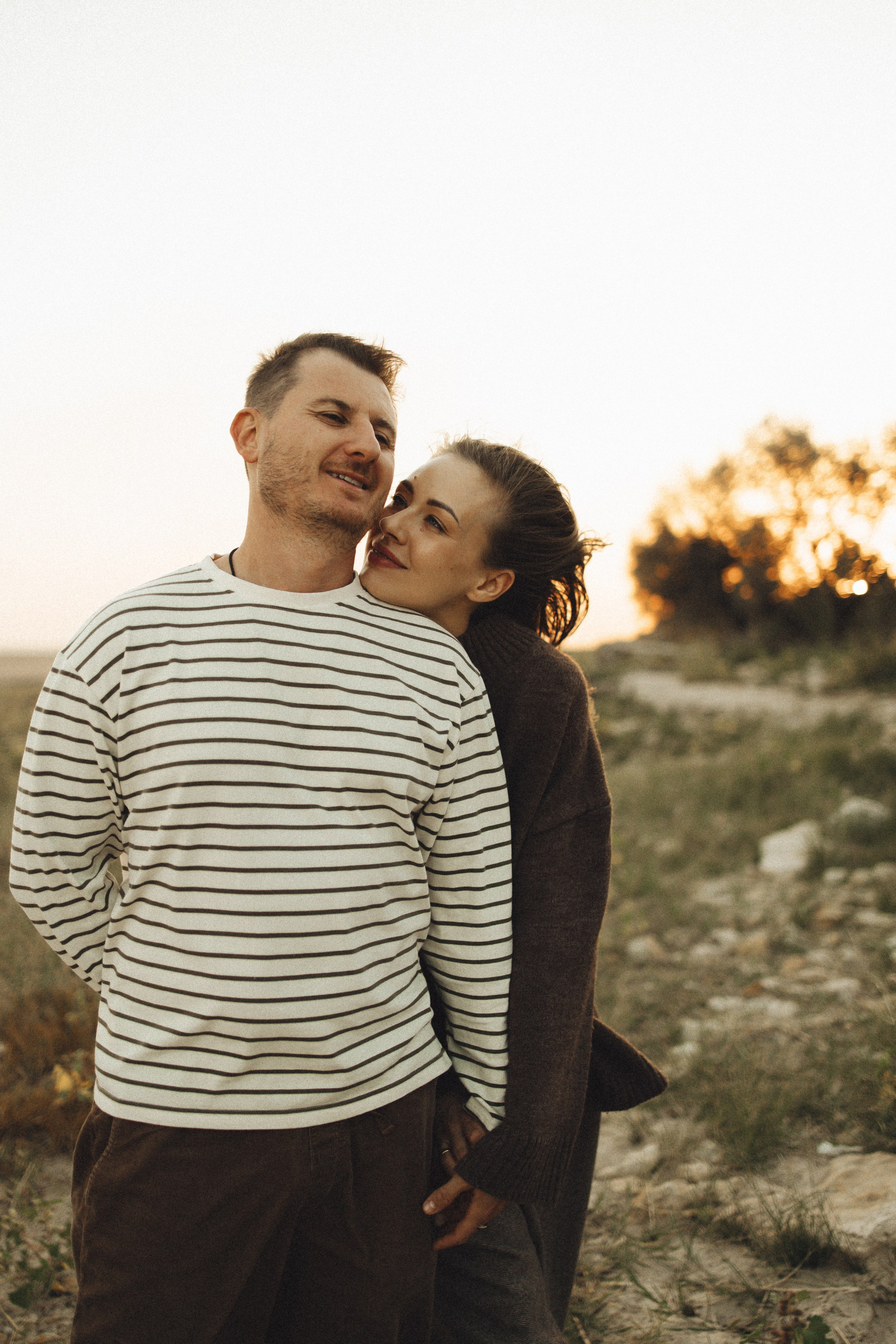Семейная история, закат в Мержаново. Семейный и детский фотограф, таганрог, ростов-на-дону