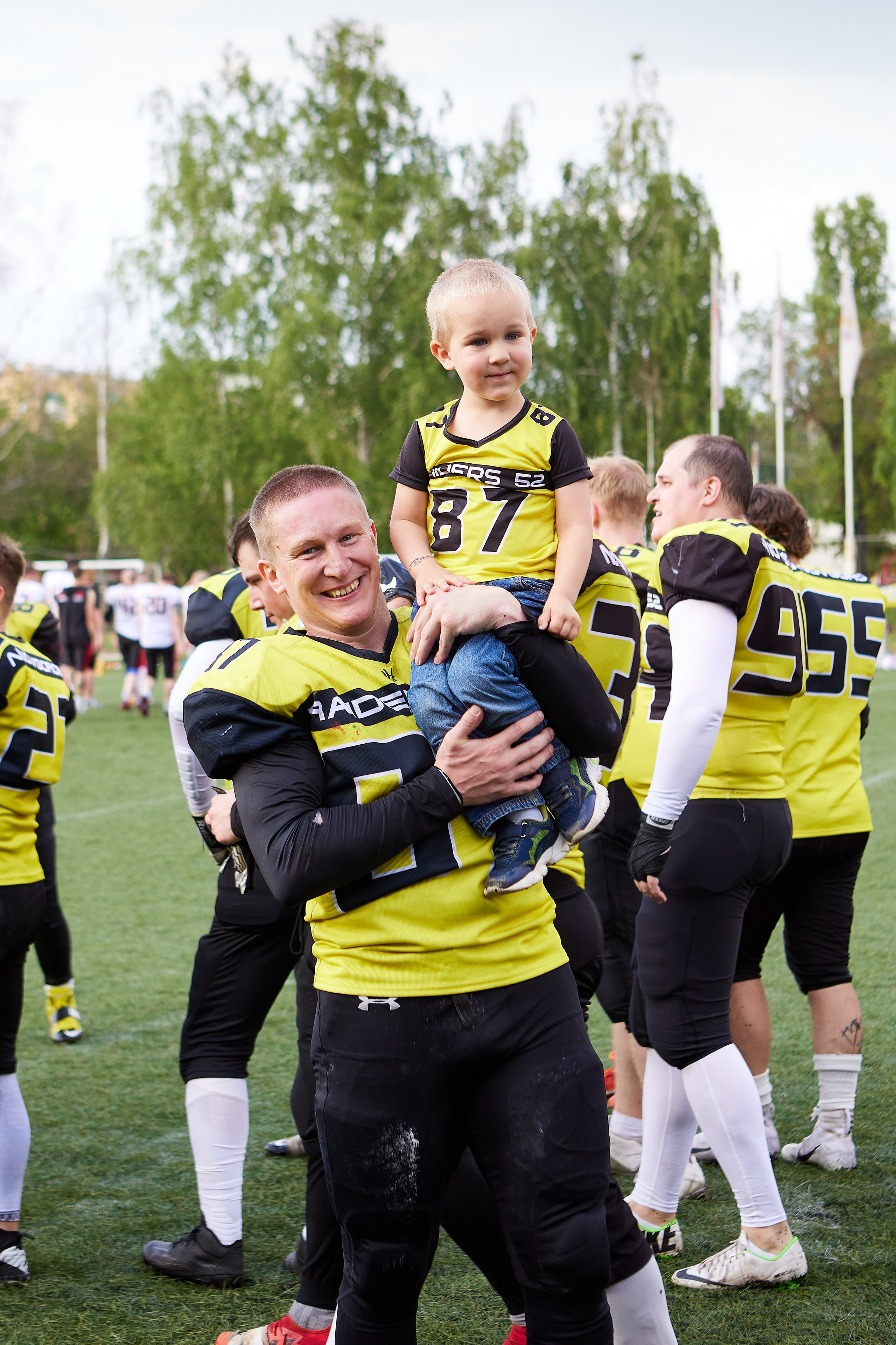 Американский футбол. Матч Чемпионата России — Рейдерс52 — Драконы. Светлана Родионова — фотограф спортивный и не только