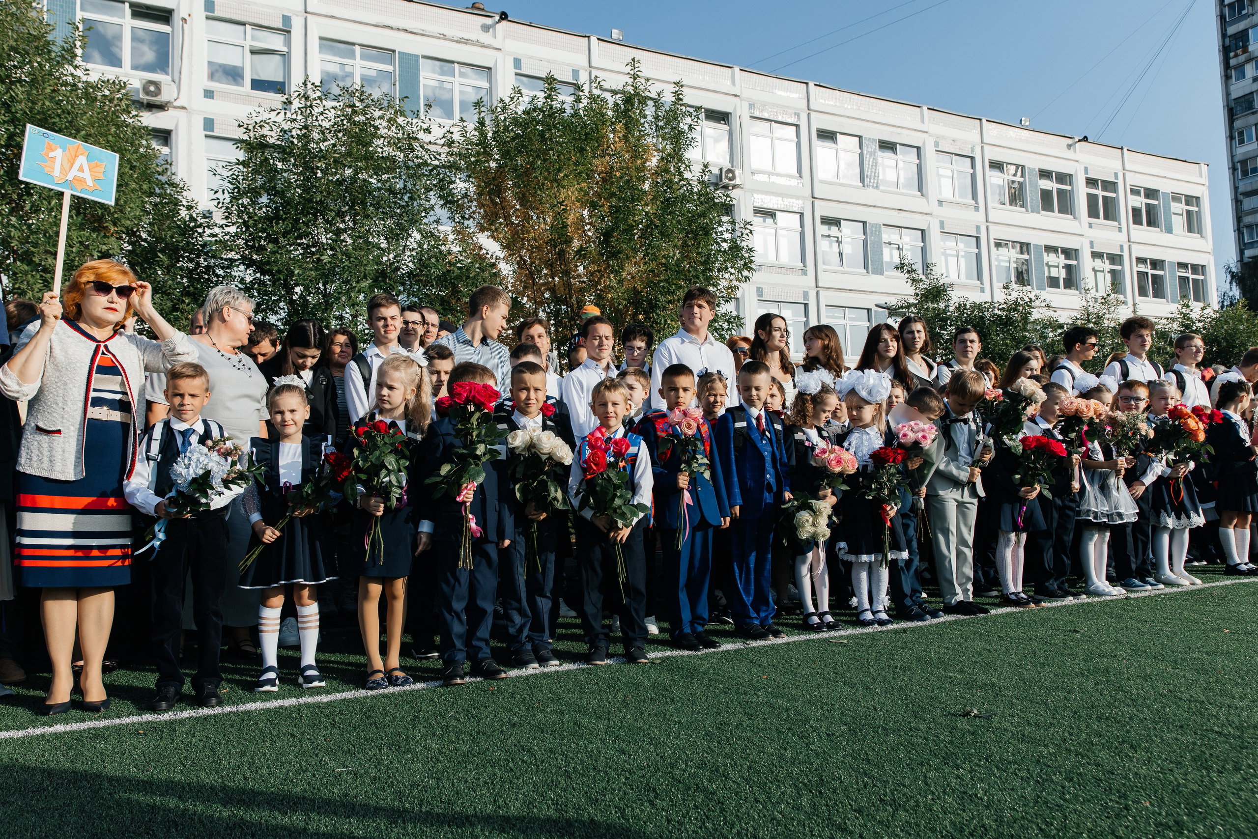 1 сентября 1 класс. Фотограф Москва Шептаев Артём