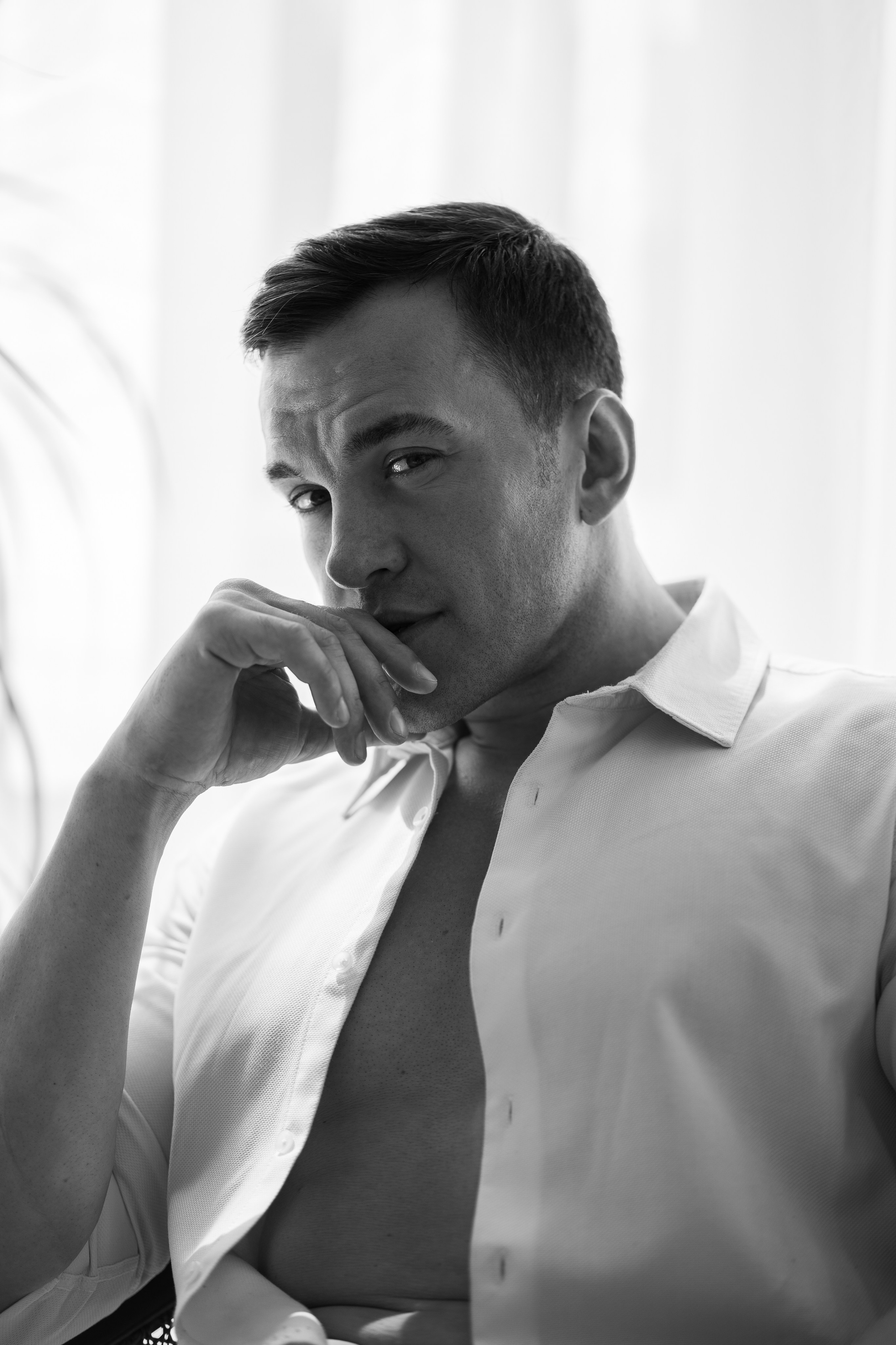 Мужской портрет. Фотограф Александра Васильева