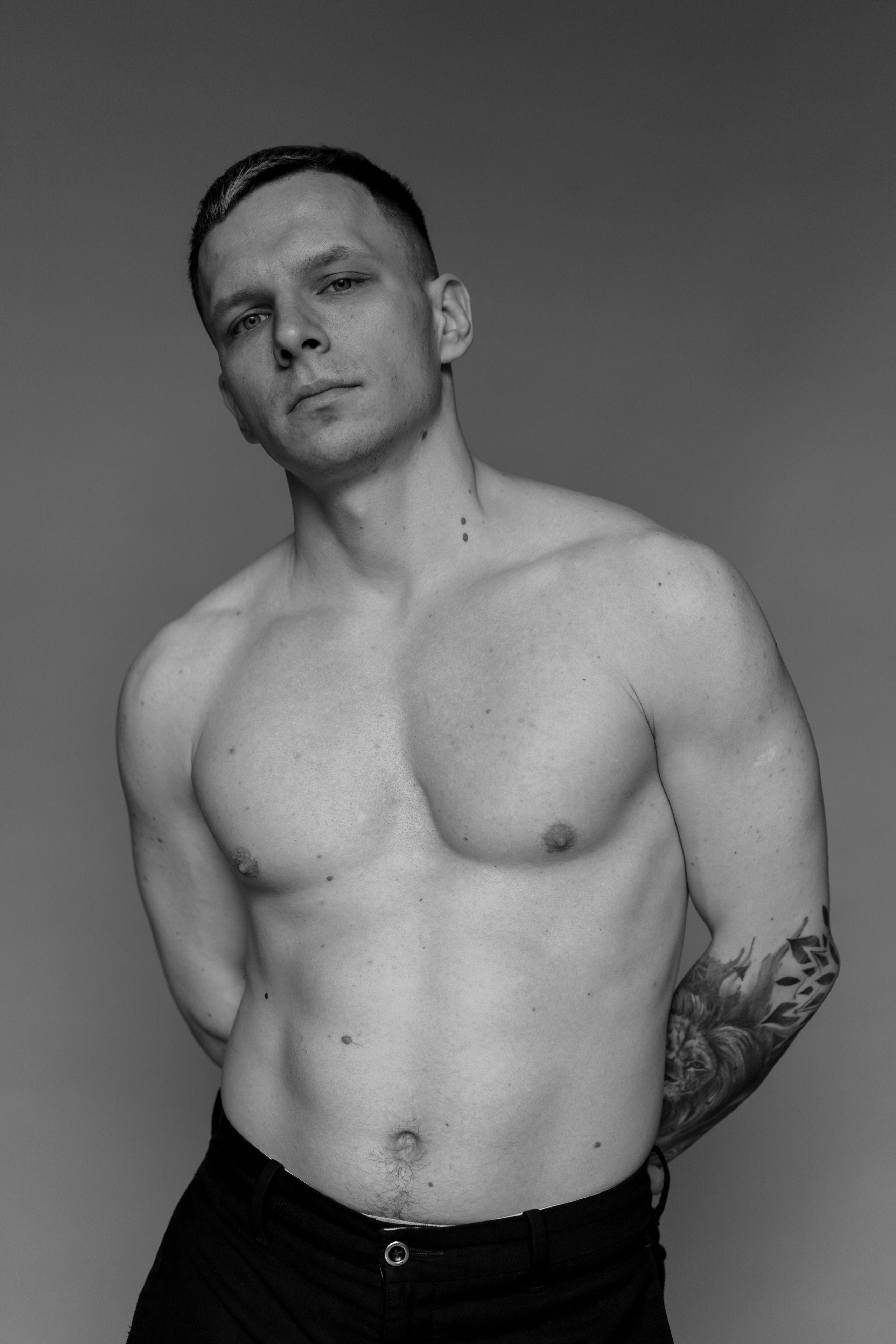 Мужская съёмка в студии. Фотограф Елизавета Потешкина