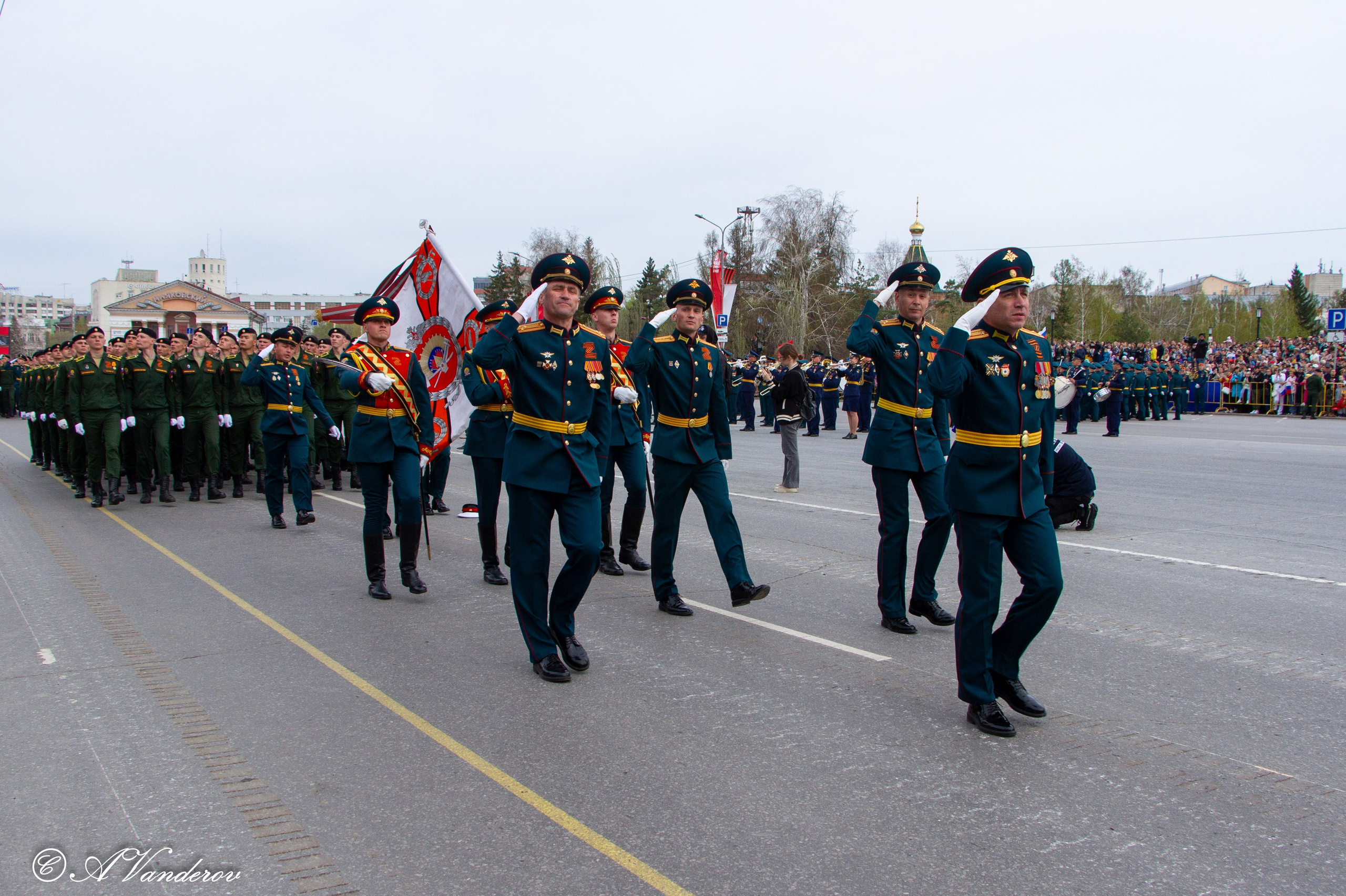 Парад Победы Омск 2024. Фотограф Омск | Александр Вандеров