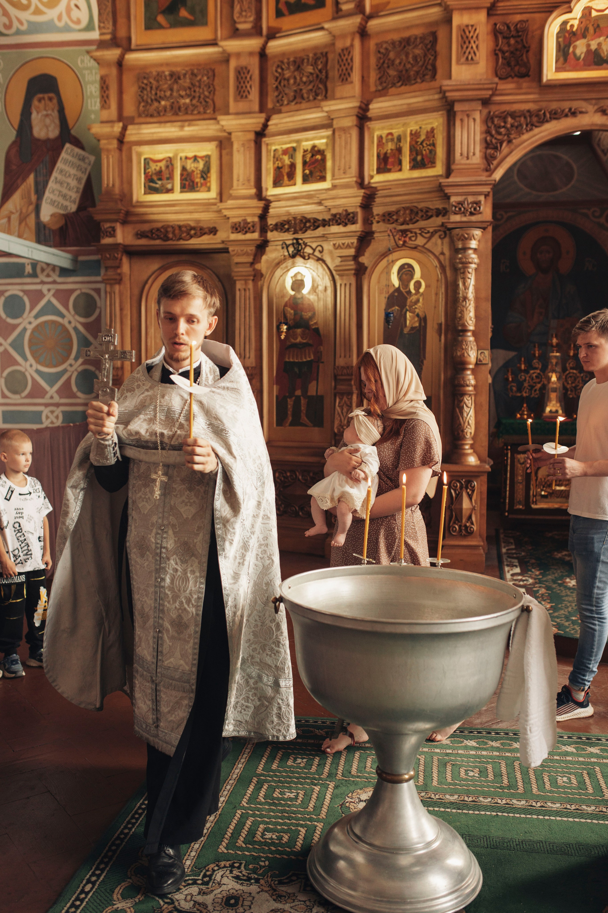 Крещение Майя/Кафедральный собор во имя Святого Благоверного Князя Александра Невского. Свадебный и Семейный фотограф Нижний Новгород|Надюша Стёпина