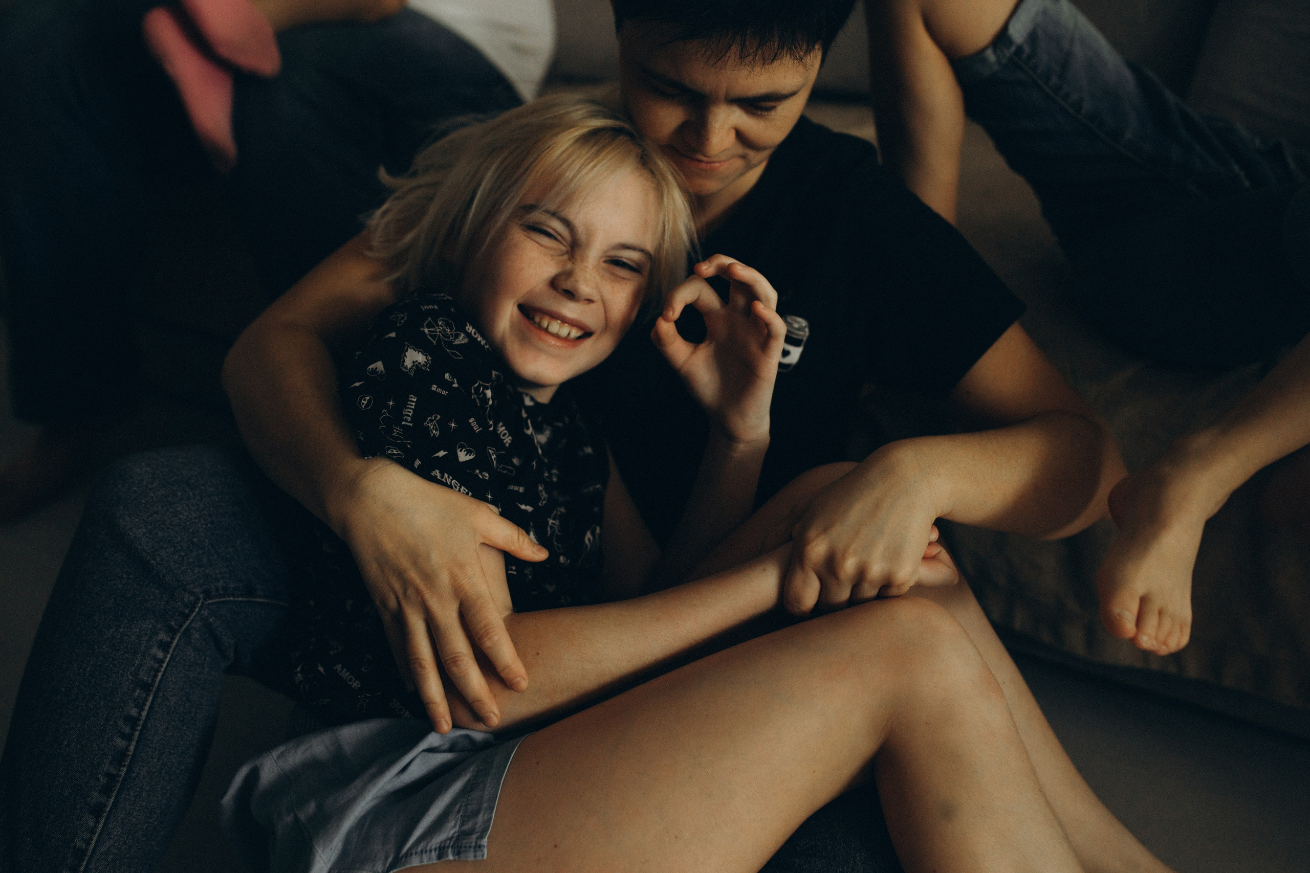 Лида, Арсений, Гера, Дара, Корвин. Фотограф Людмила Оюн