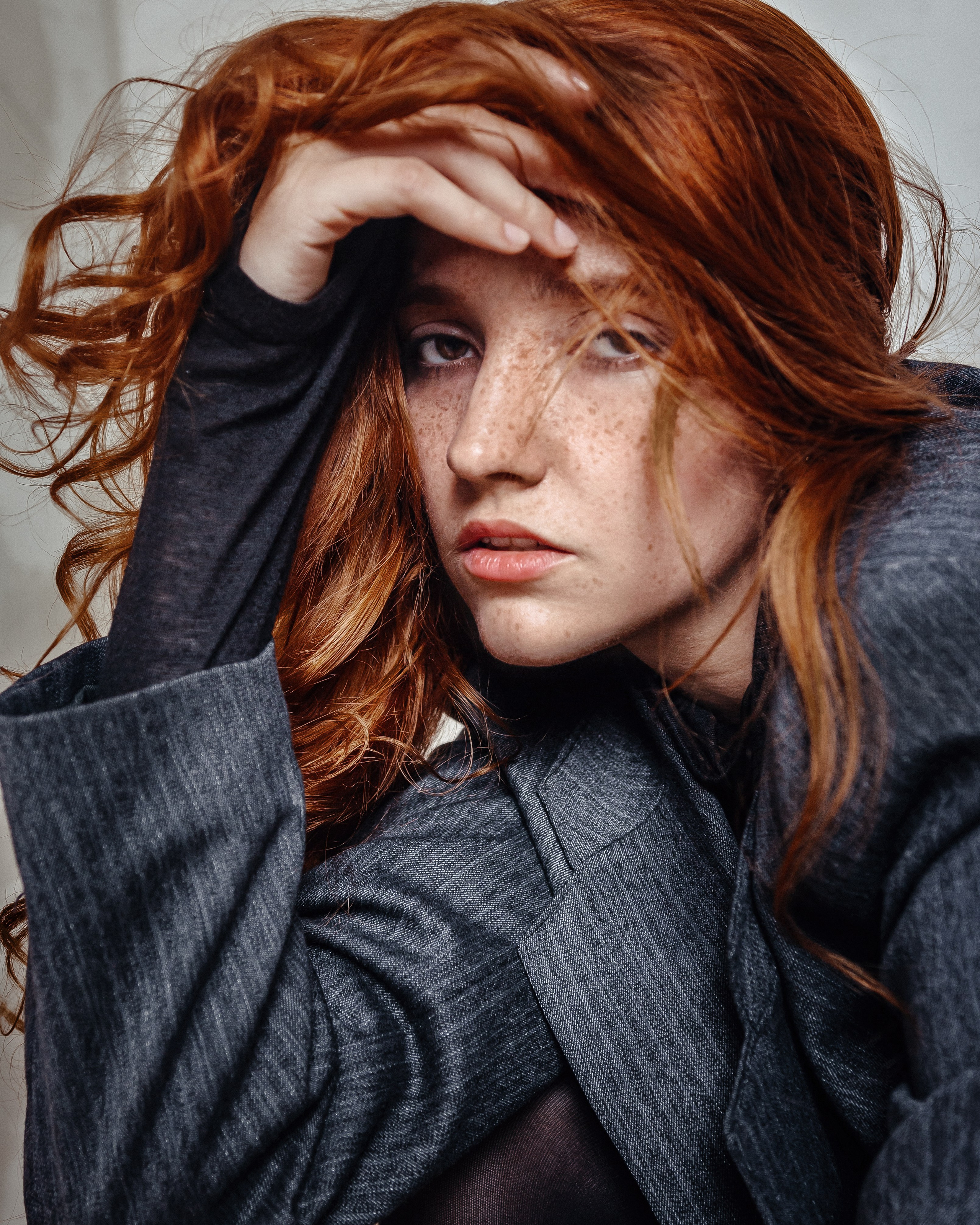 Фотосессия в студии с рыжеволосой девушкой Алексией!. Максим Кокин — Свадебный Фотограф | Ростов-на-дону | Москва