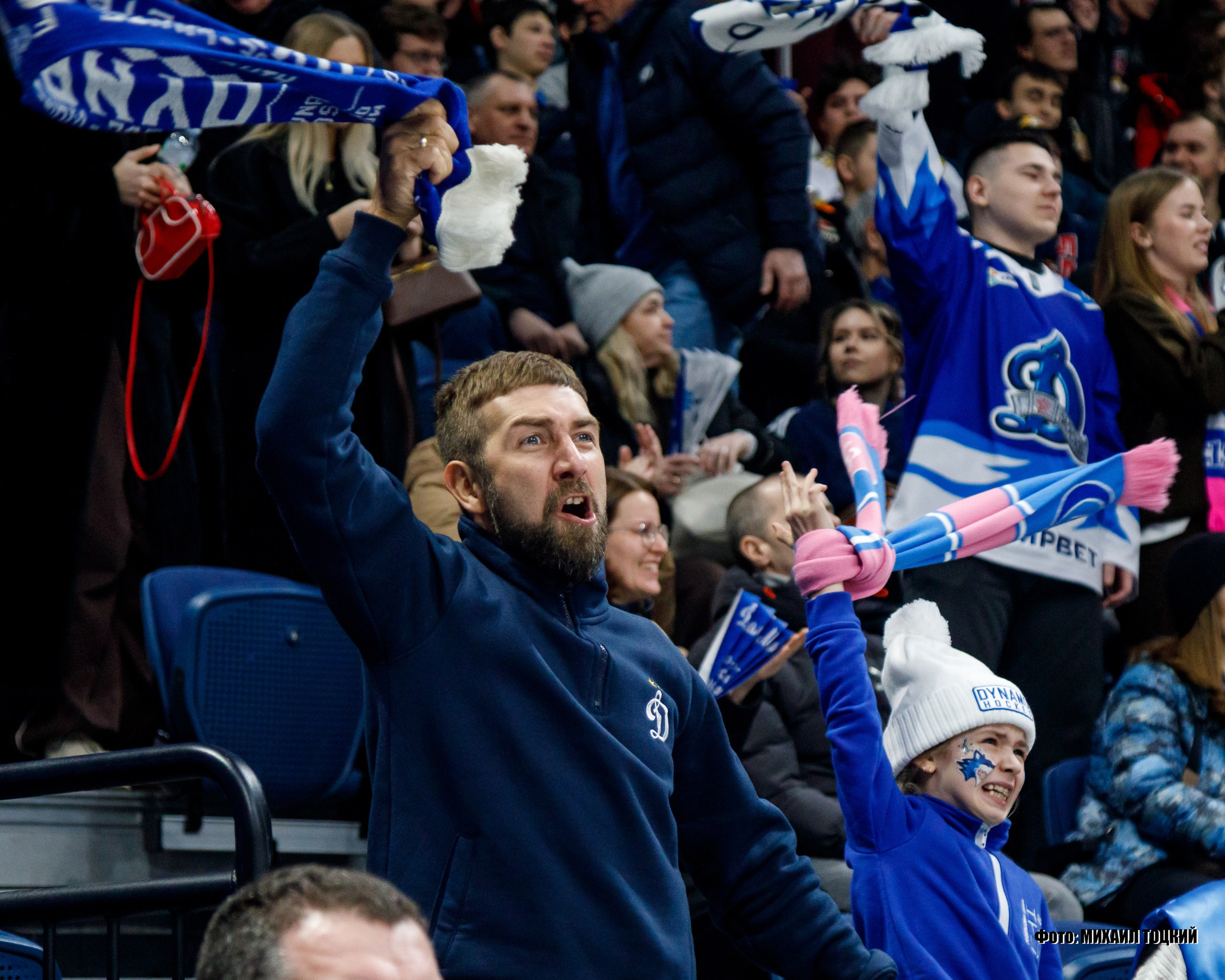 Фоторепортаж. КХЛ. Динамо (Москва) — Металлург (Магнитогорск). Михаил Тоцкий портретный и репортажный фотограф в Москве