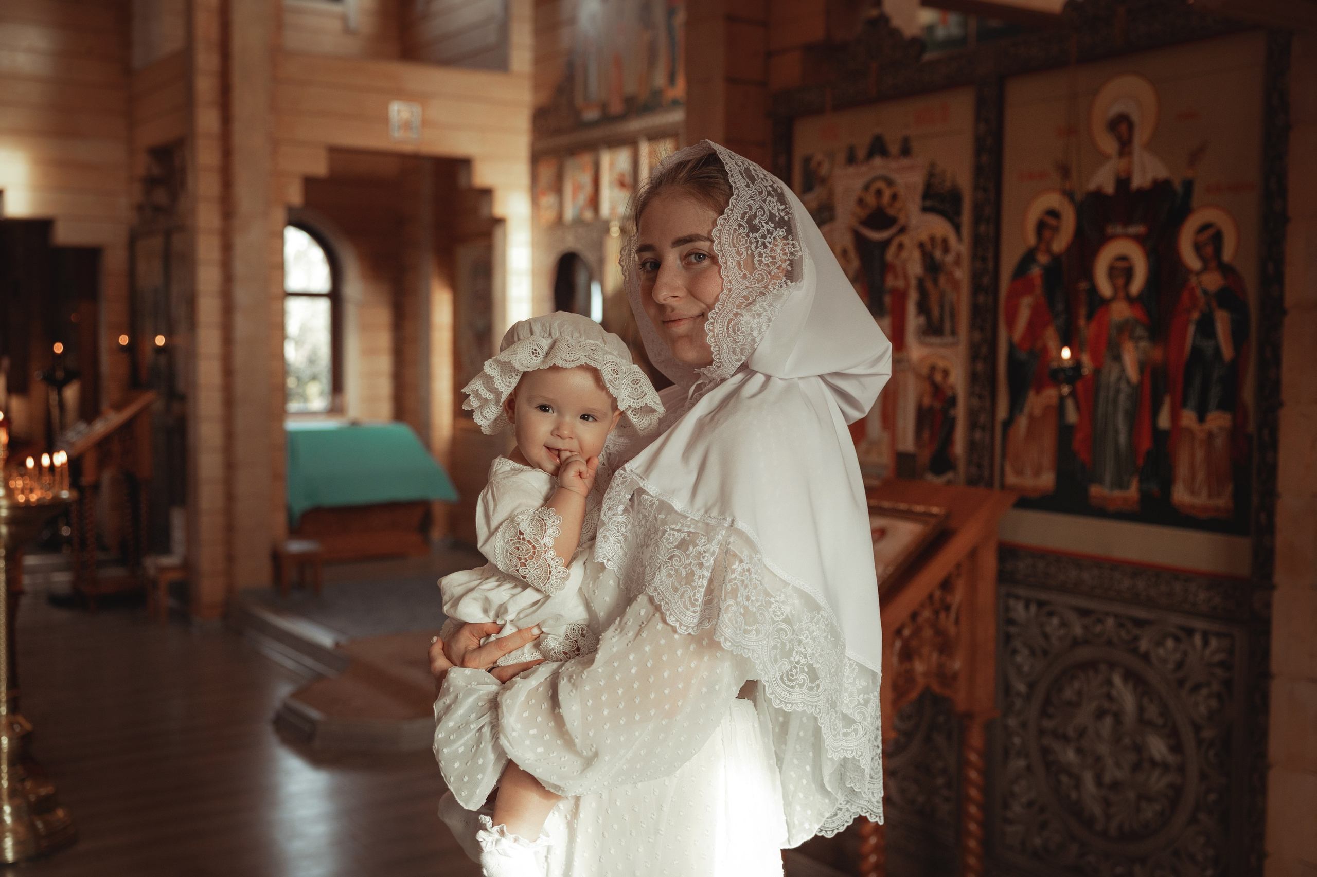 Таинство Крещения Ланы. Храм Покрова Пресвятой Богородицы. х Галицын. Фотограф на Крещение и Венчание Краснодарский край — Гранкина Юлия