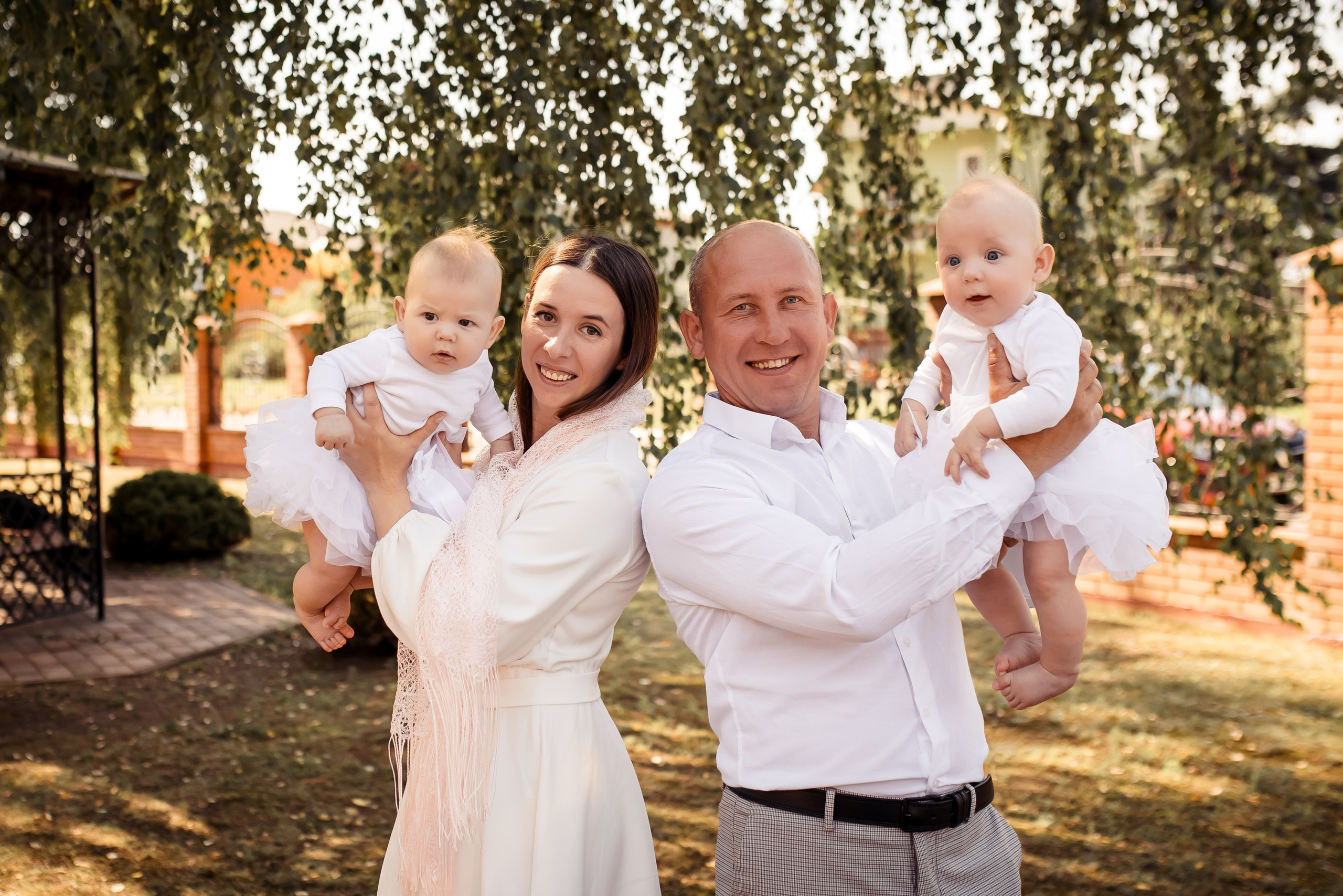 Крещение Милании и Эмилии