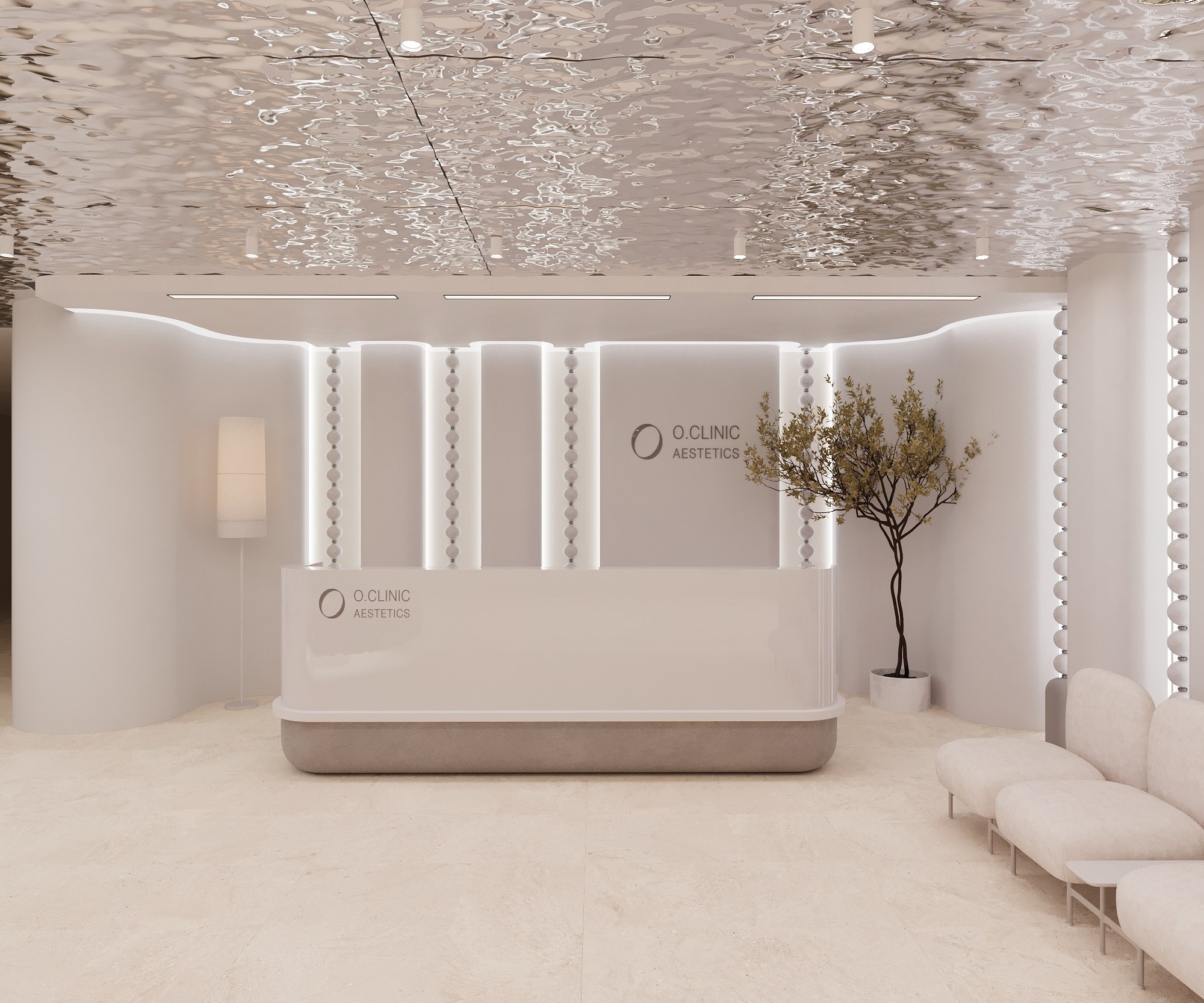 Частная медицинская клиника. Мансур Гусейнов дизайнер интерьеров г. Махачкала