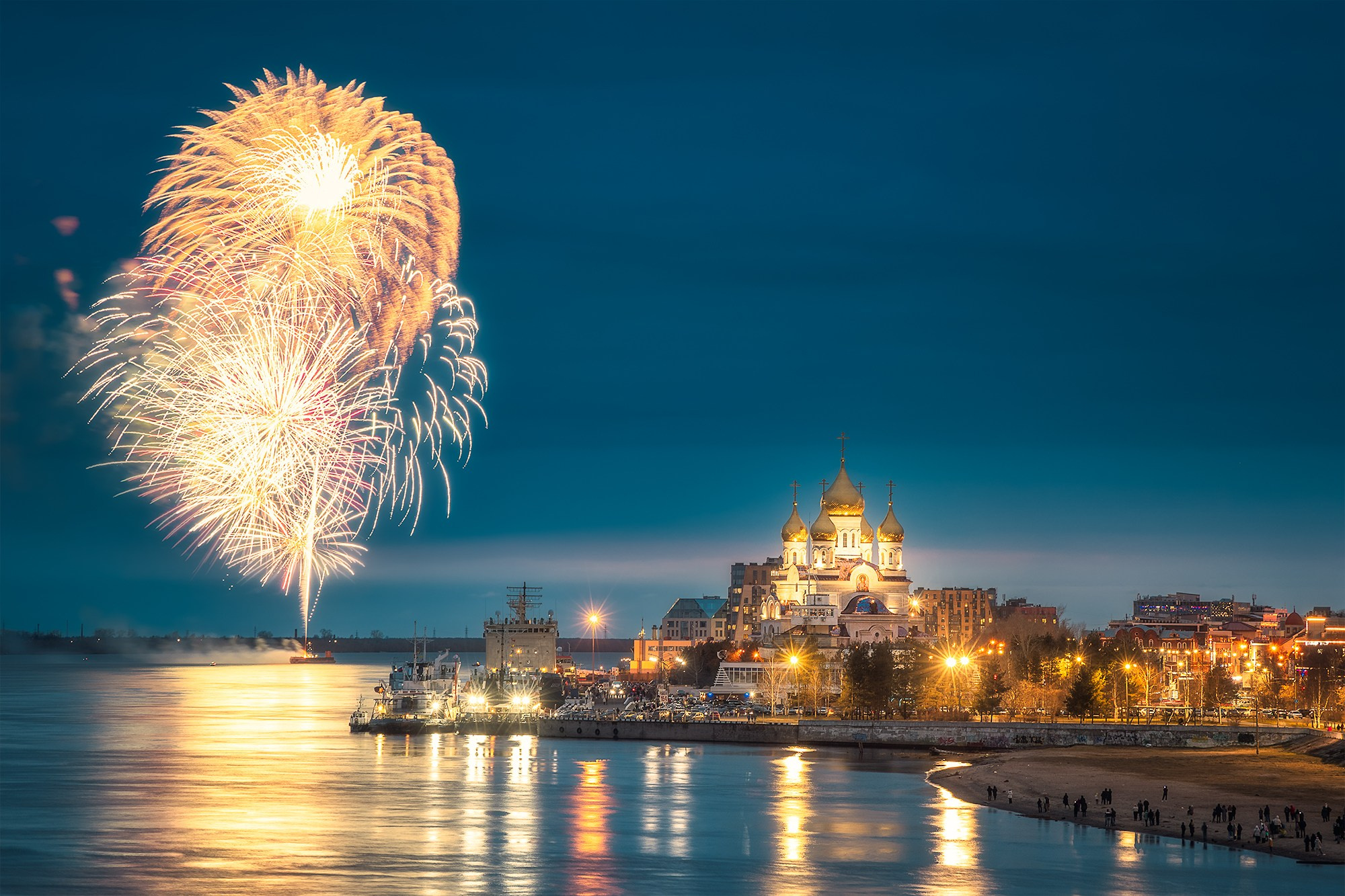 Город. Аэросъемка в Архангельске, Александр Ермолин