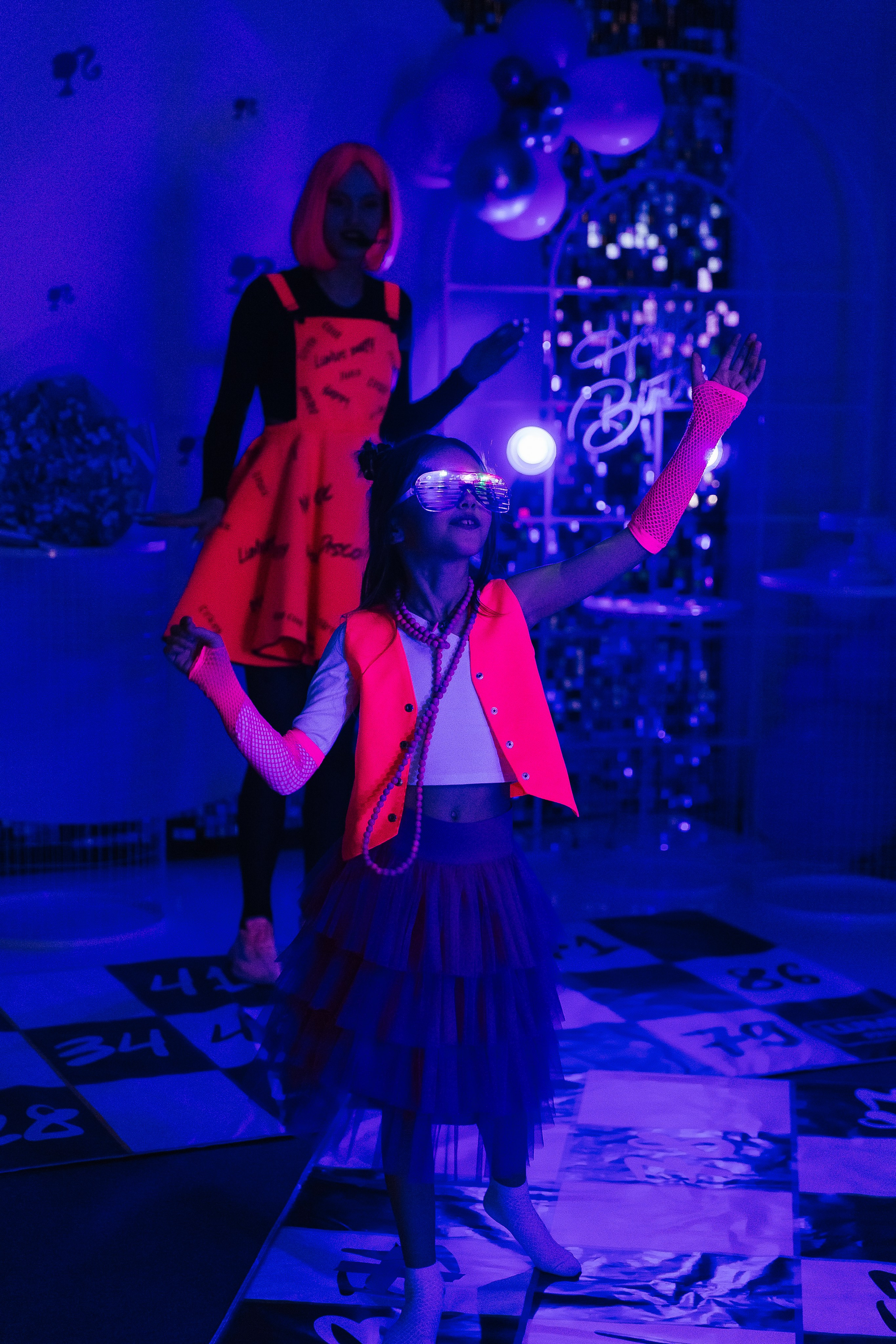 Неоновая вечеринка. Фотограф в Красноярске Любовь Малеева