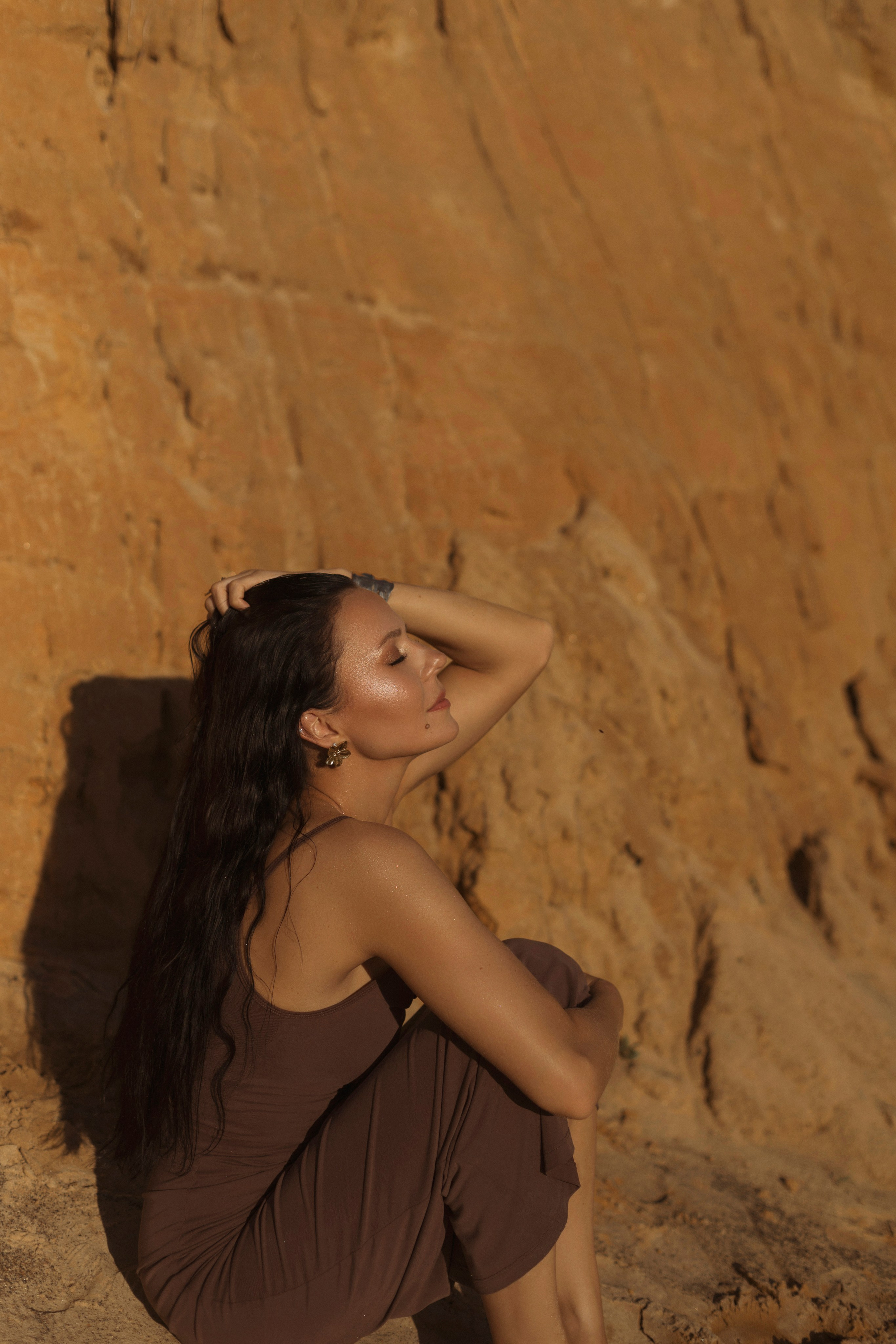 Светлана «Desert rose». Фотограф Мария Щеголькова. Чувственный женский портрет
