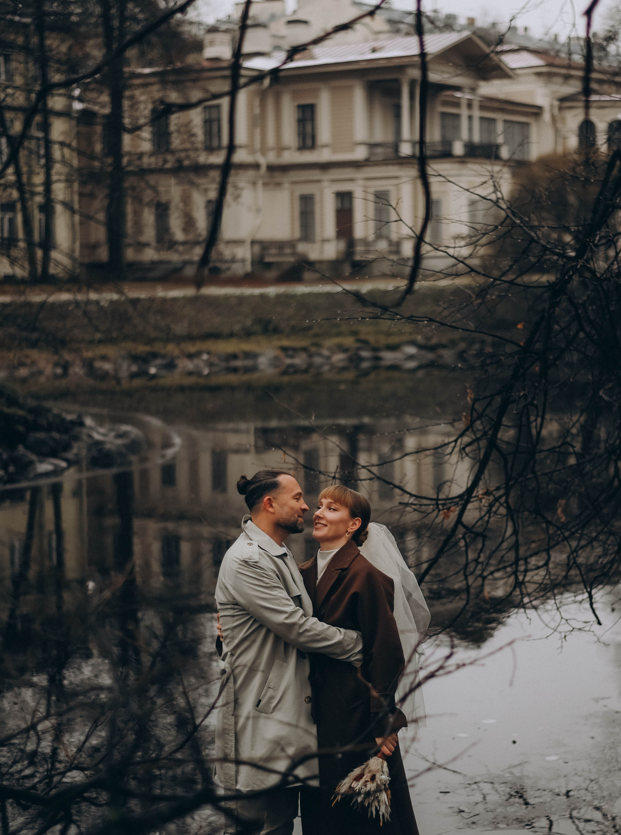 Свадебная прогулка. Ксения и Василий. Семейный и свадебный фотограф в Санкт-Петербурге Яна