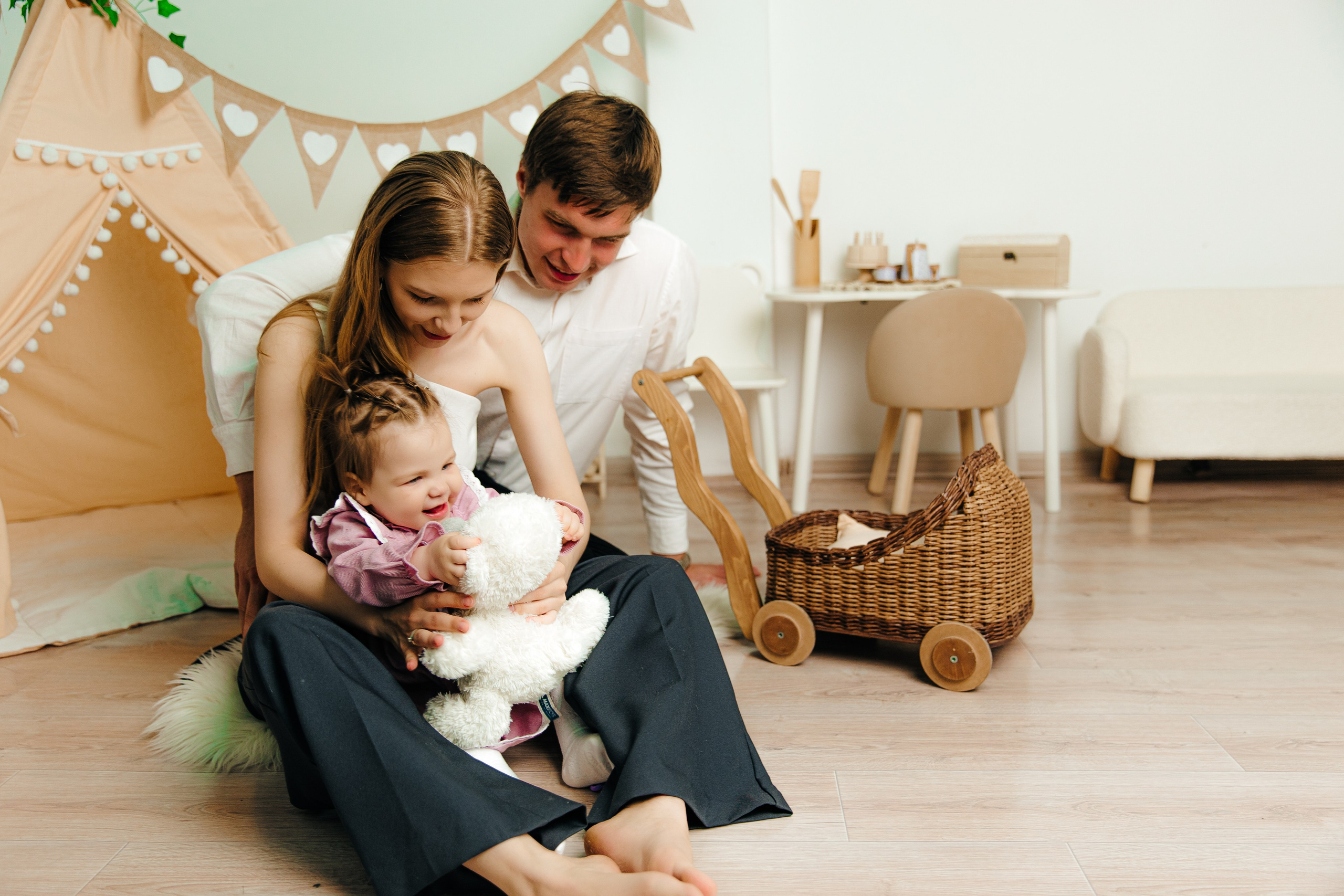 Варюше 1 годик. Свадебный фотограф Кропоткин Краснодар