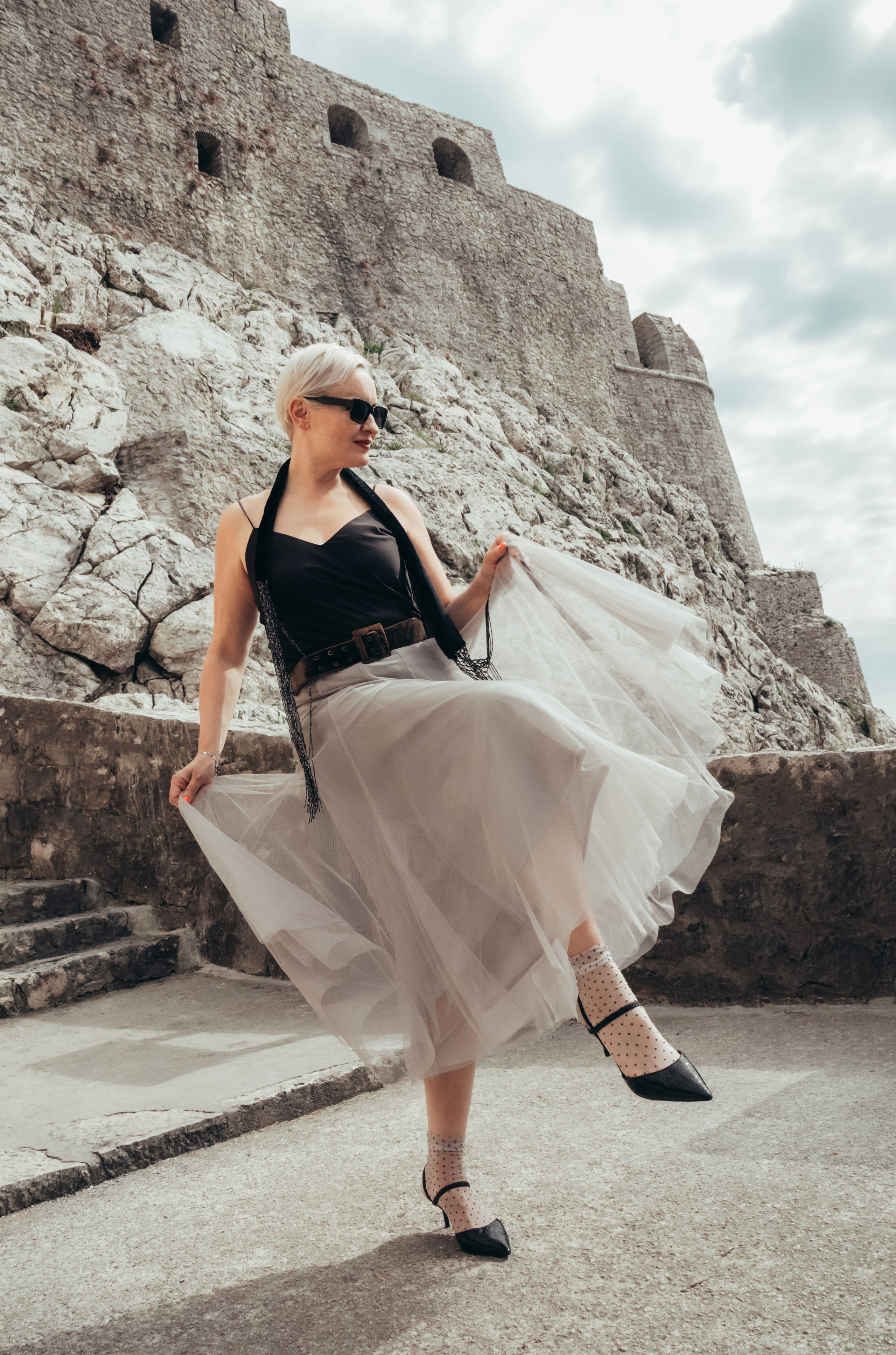 Herceg Novi Jazz with Maria. Portrait photographer in Tivat Montenegro Katerina Kirsanova