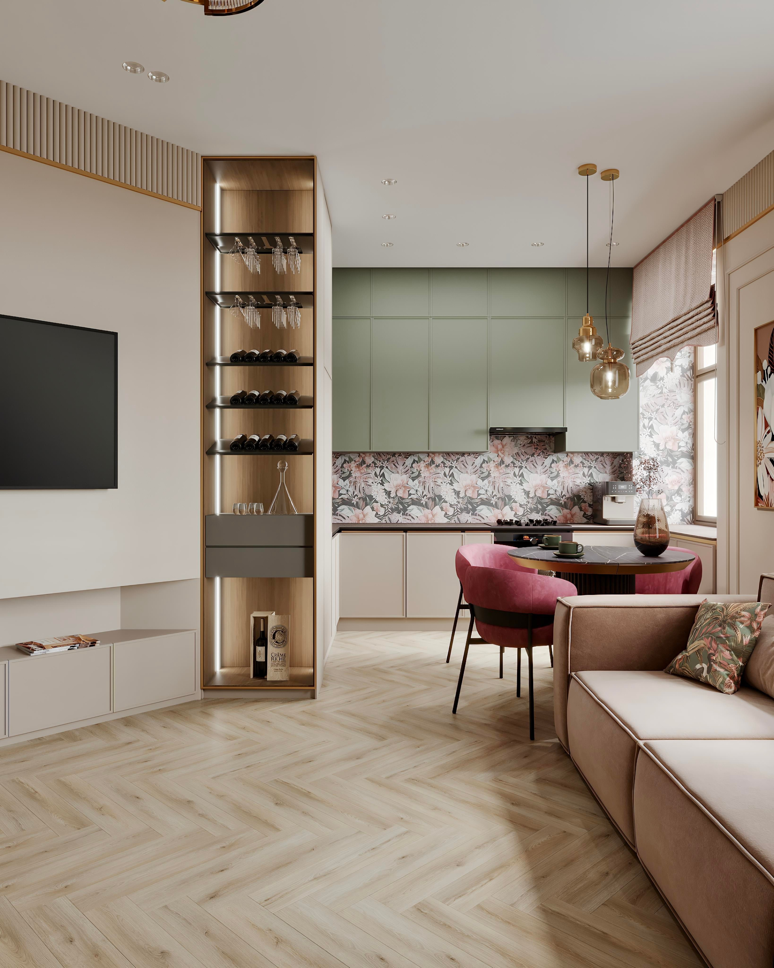 Сталинка, 80 м². Главная