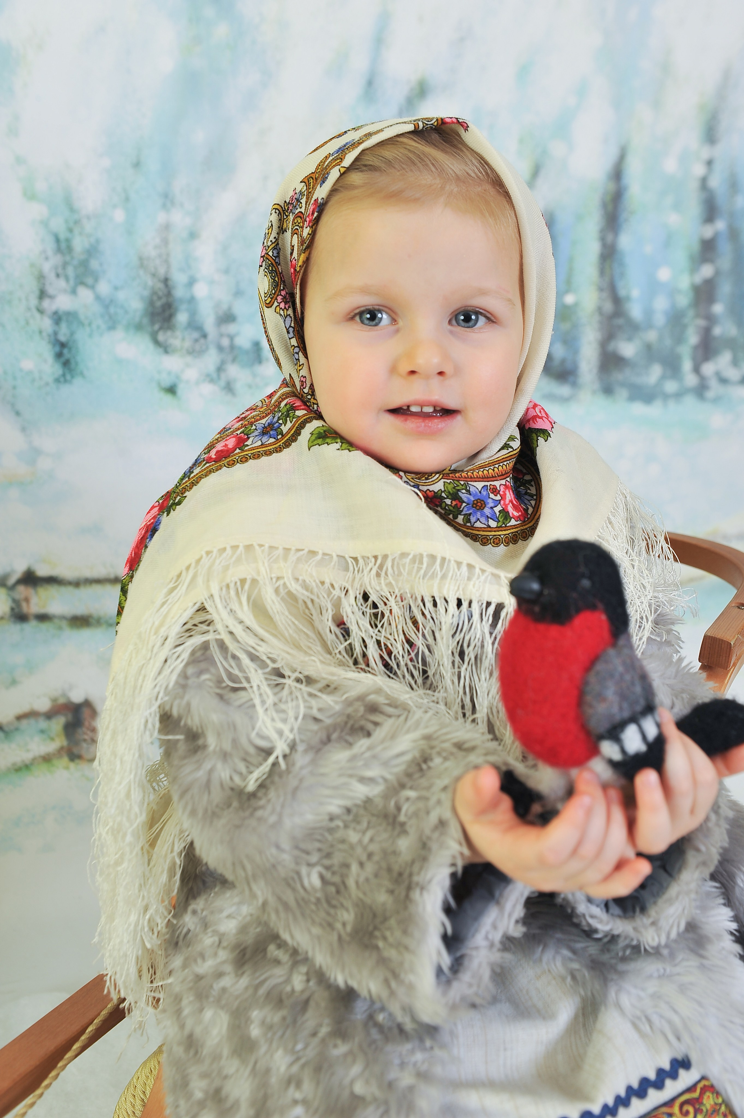 Русская зима. Фотограф детские сады школа