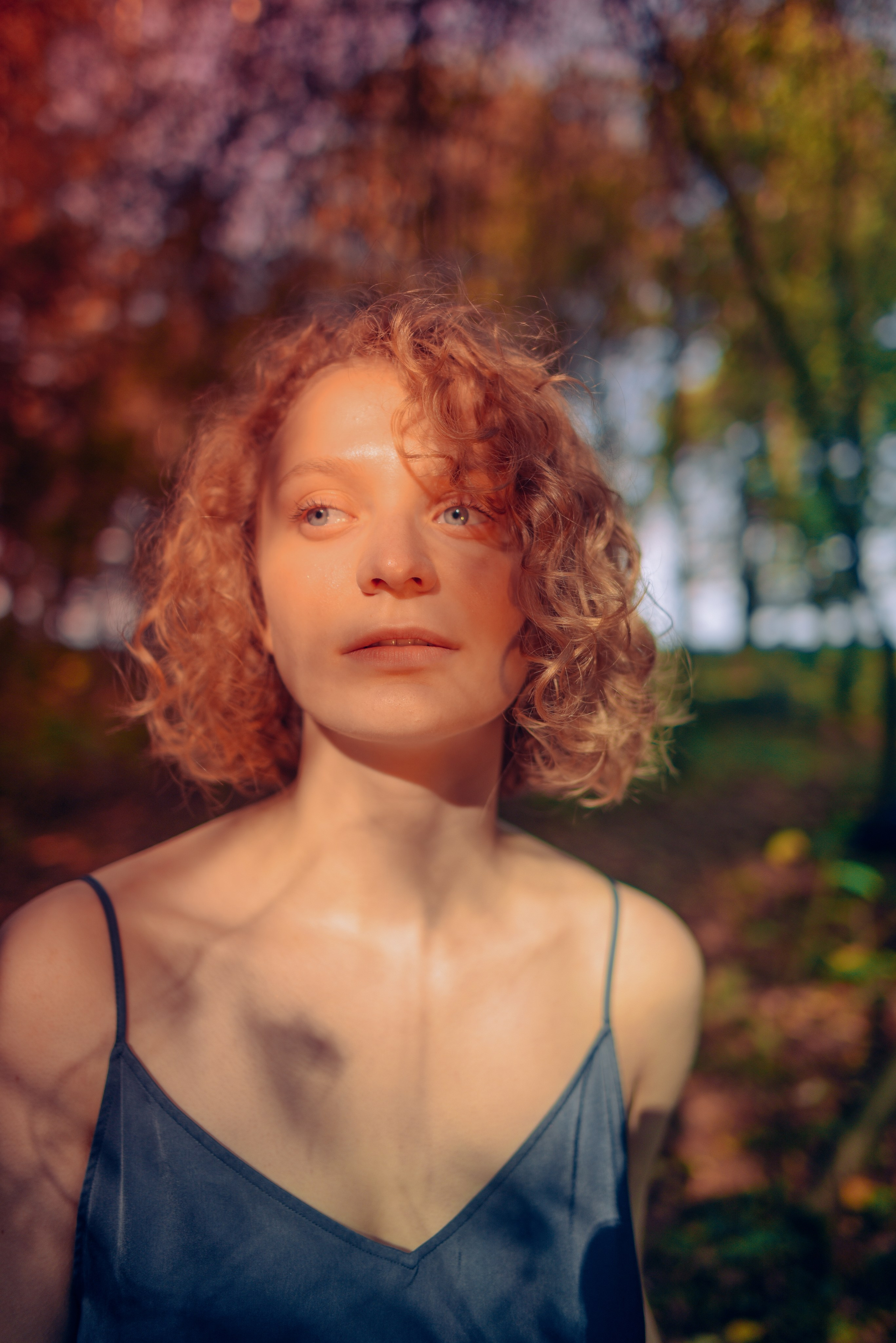 женская фотосессия в лесу