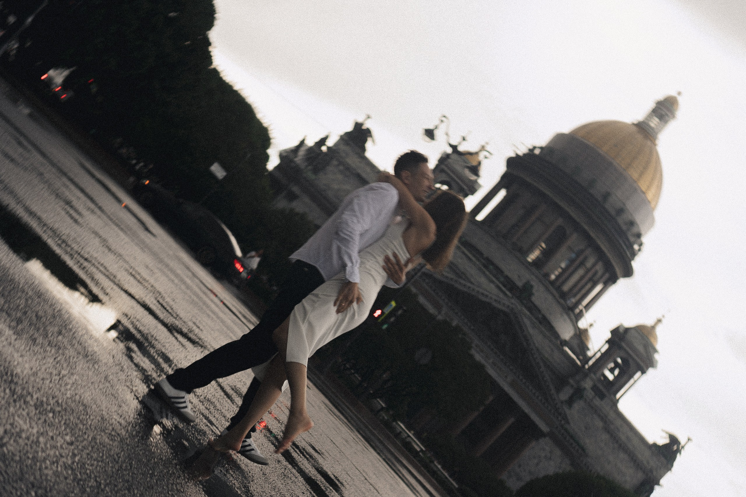 СВАДЕБНАЯ ФОТОСЕСИСИЯ В МЕТРО И ВОЗЛЕ ИСАКИЕВСКОГО СОБОРА В ДОЖДЬ. Профессиональный фотограф, Санкт-Петербург — Виктория Богомолова