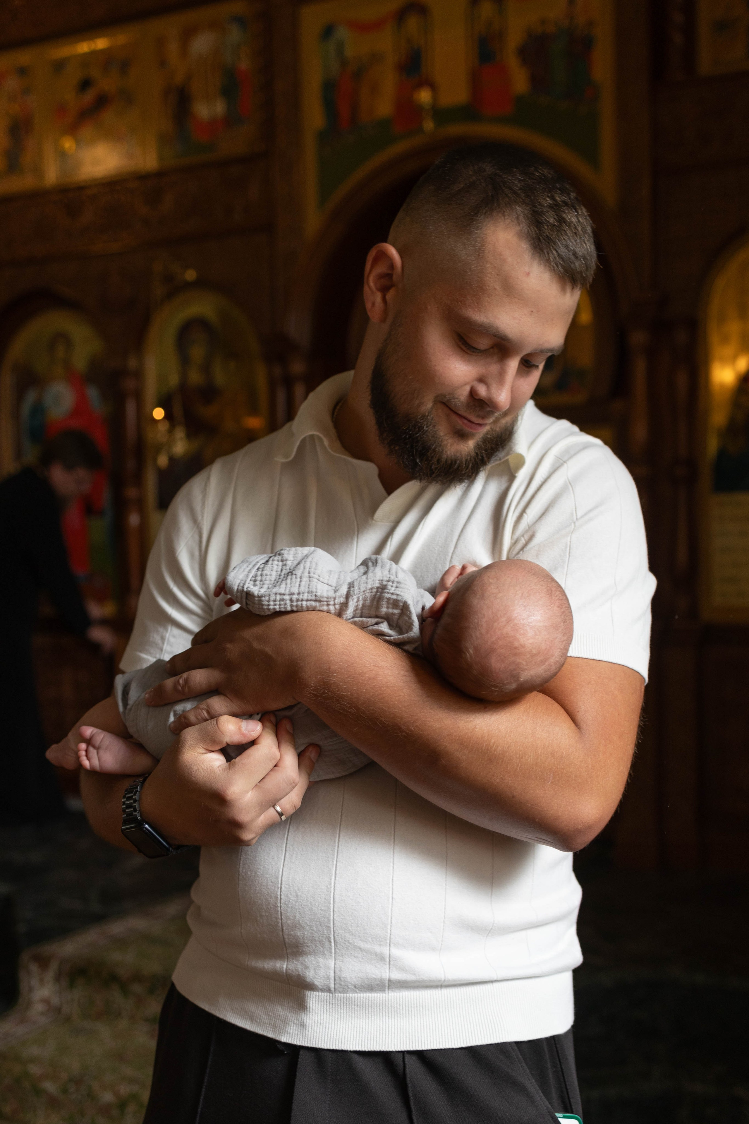 Съёмка крещения. Влада Семёнова — семейный и индивидуальный фотограф