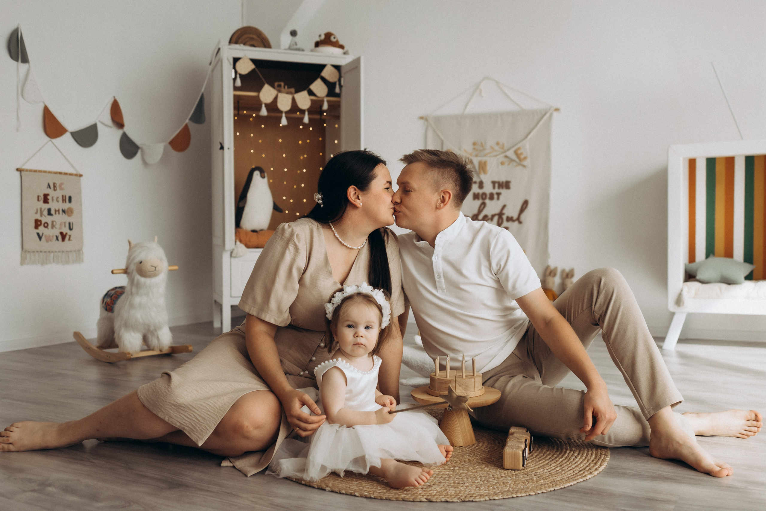 Андрей, Наталья и Варя. Фотограф Нижний Новгород