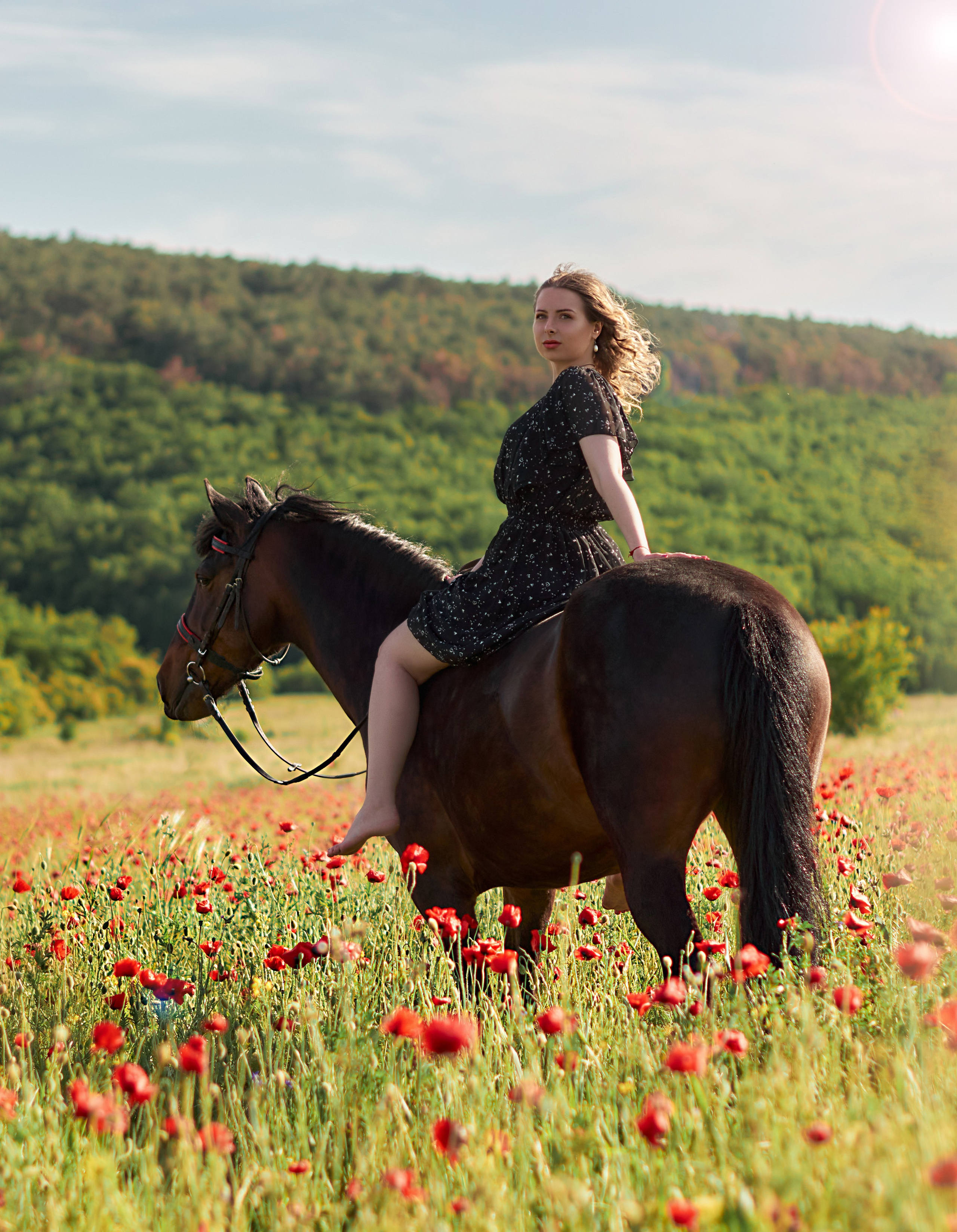 Фотосессия с лошадью Севастополь. Фотограф в Севастополе